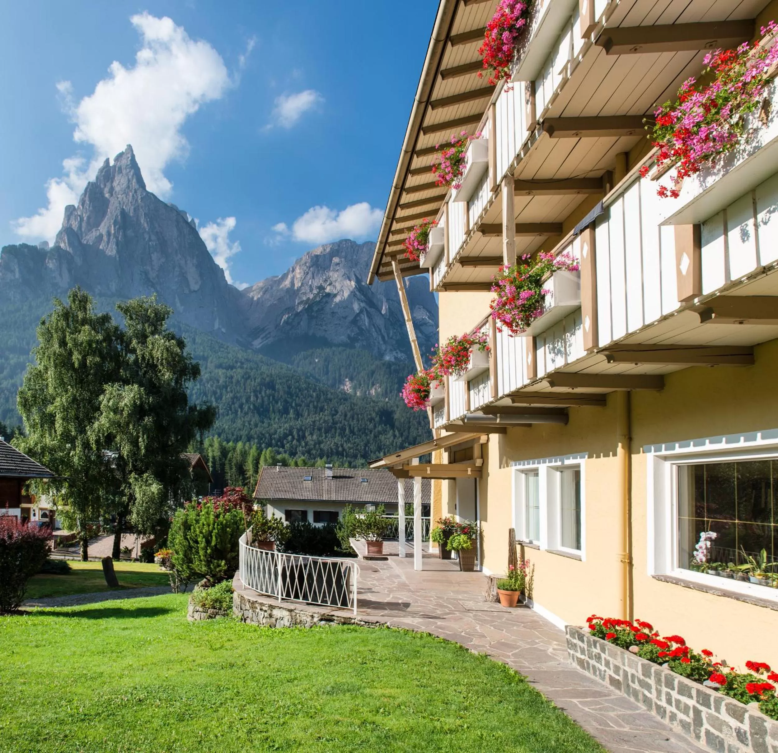 Garden in Parc Hotel Florian