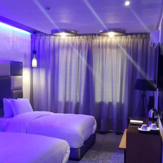 Bed in The Seven Hotel