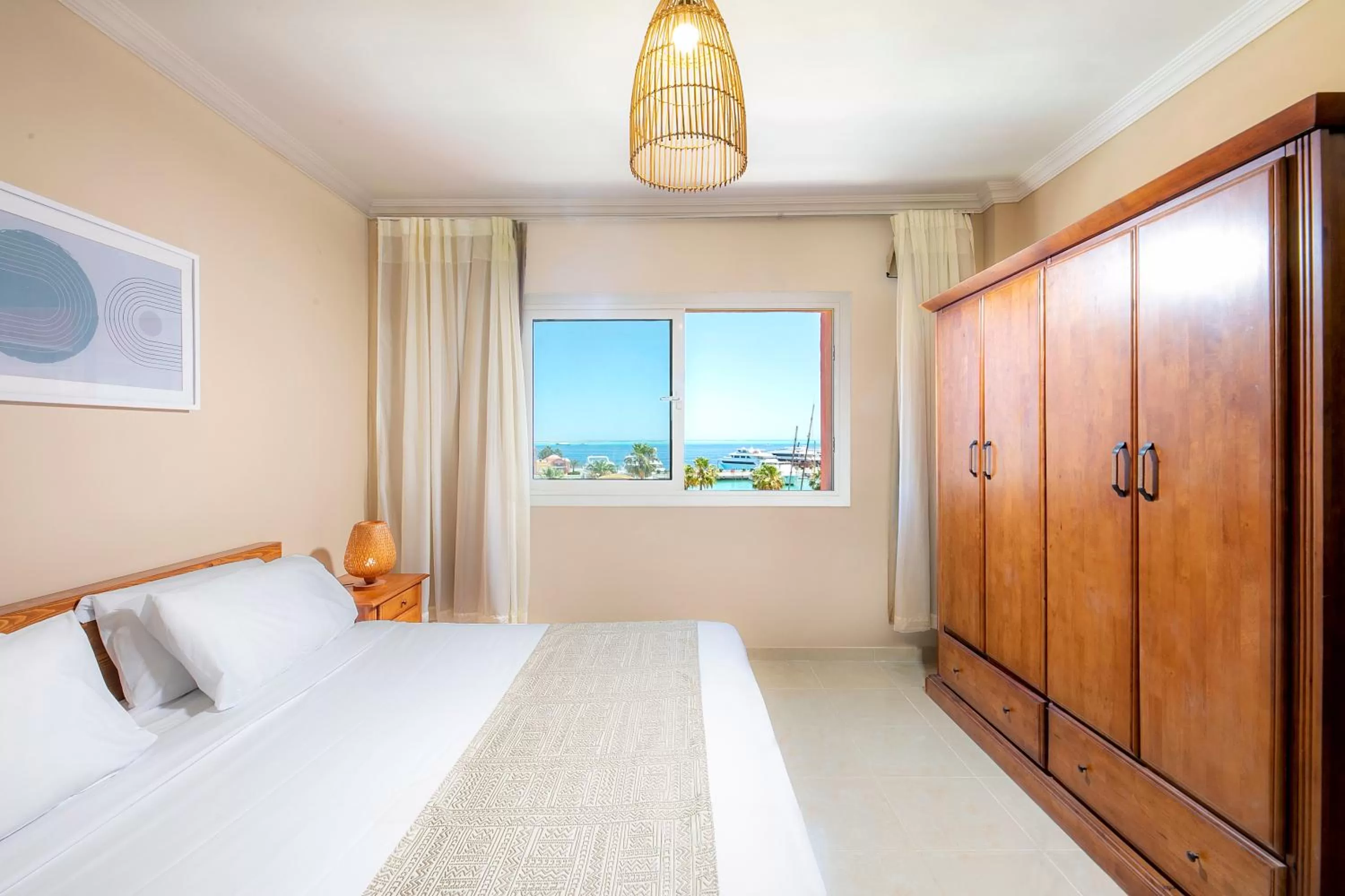 Bedroom, Bed in AJIRA Bay Hotel Hurghada Marina