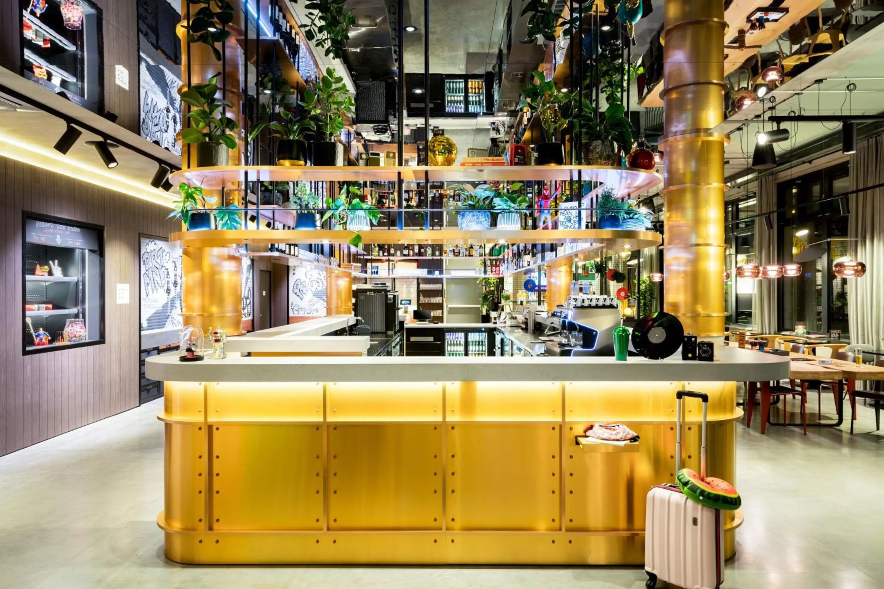 Lobby or reception in Moxy Dortmund City