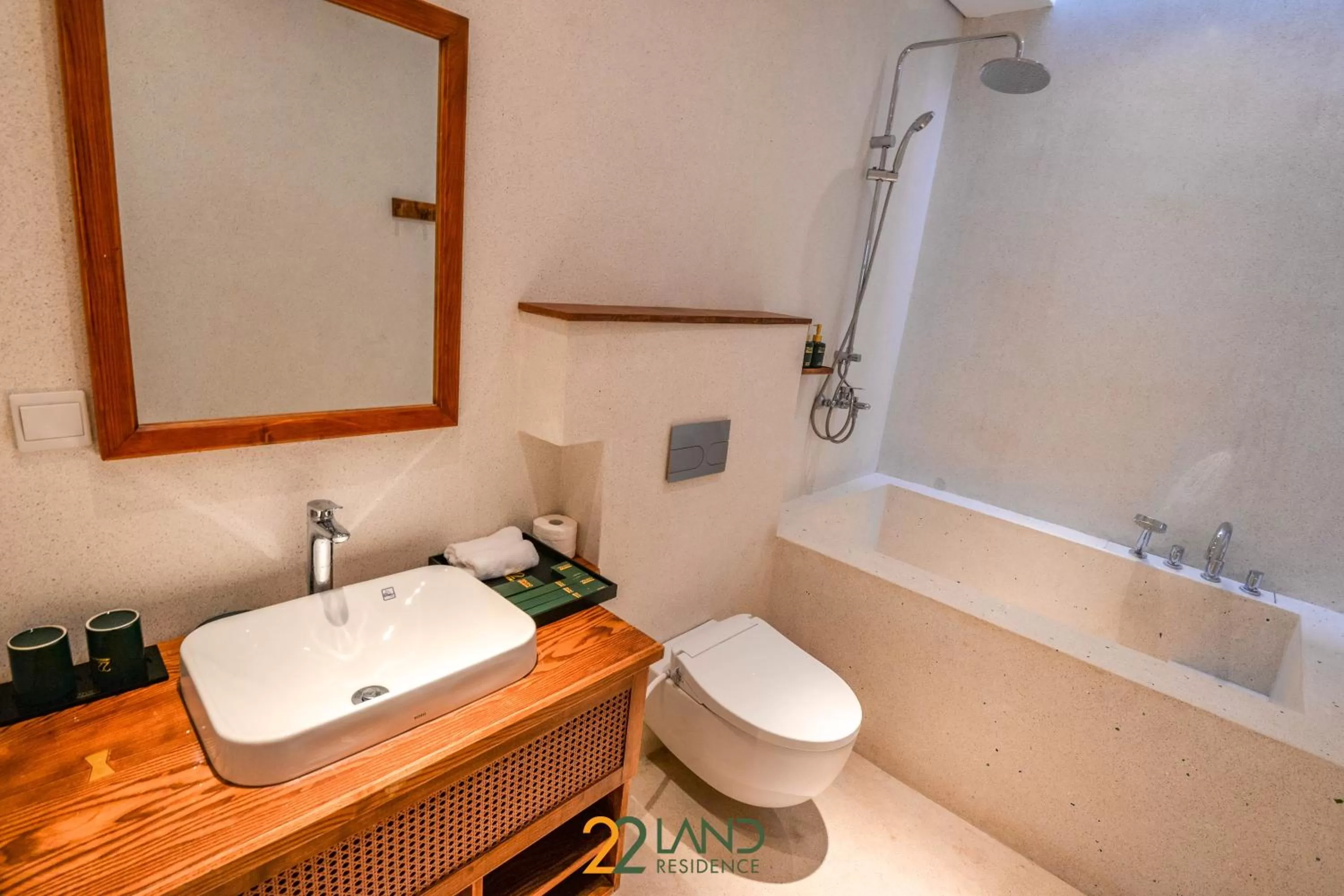 Shower in 22Land Hotel & Residence