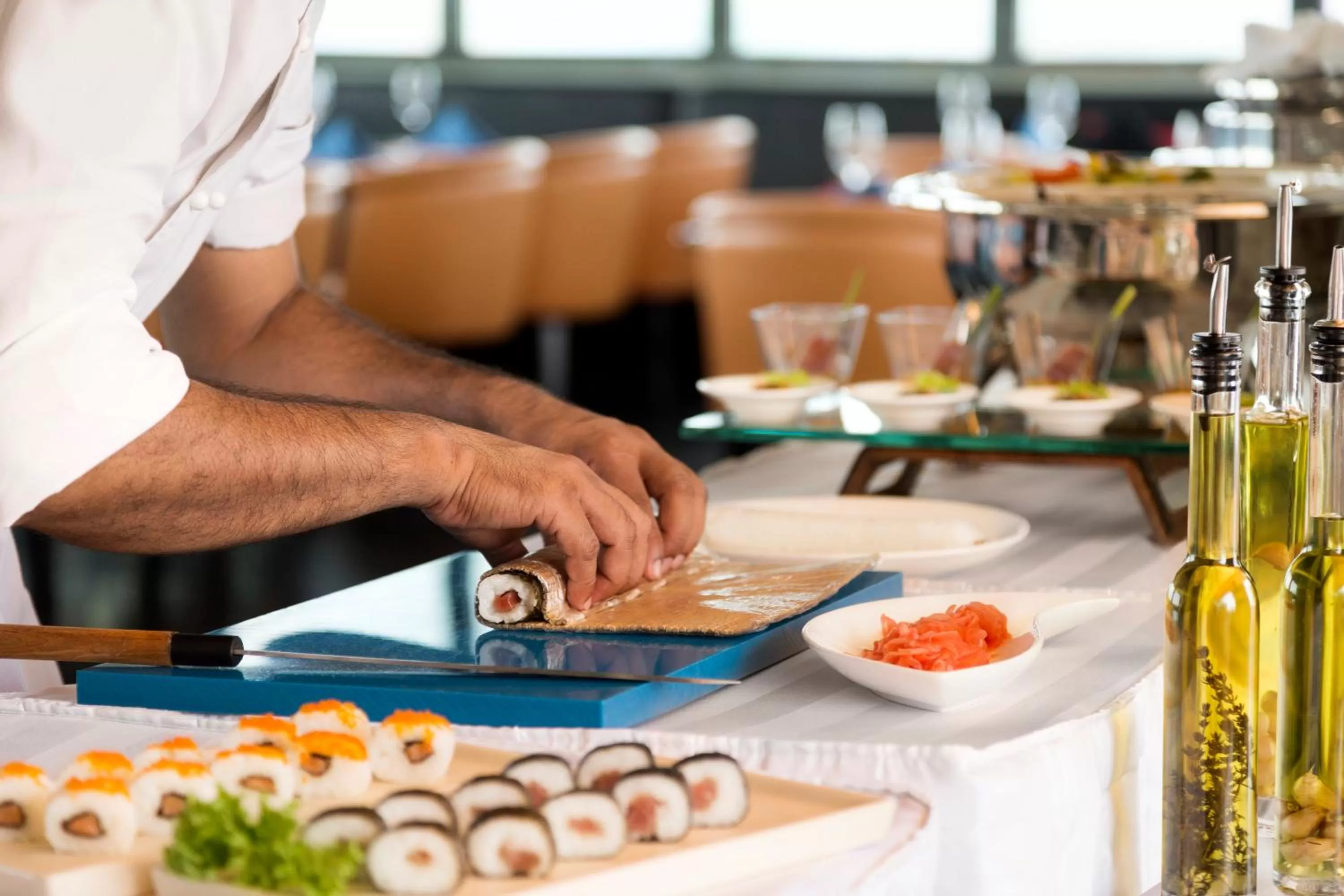 Food close-up in Jen Maldives Male by Shangri-La