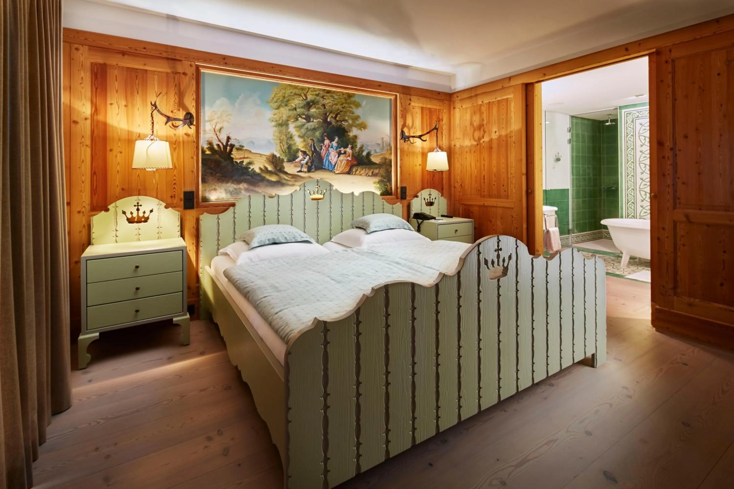 Bedroom, Bed in Post Lech Arlberg