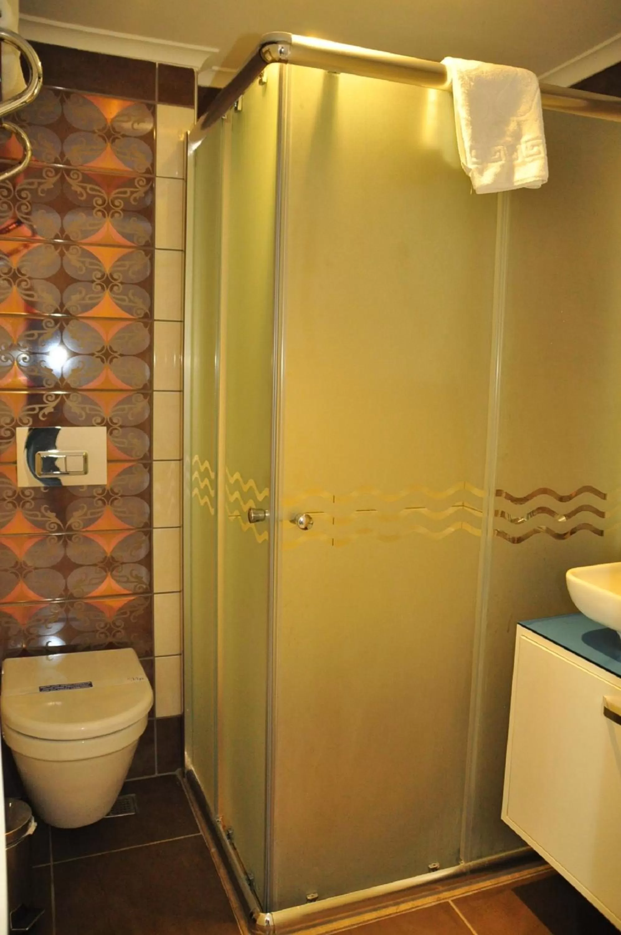 Shower in Aura Boutique Hotel