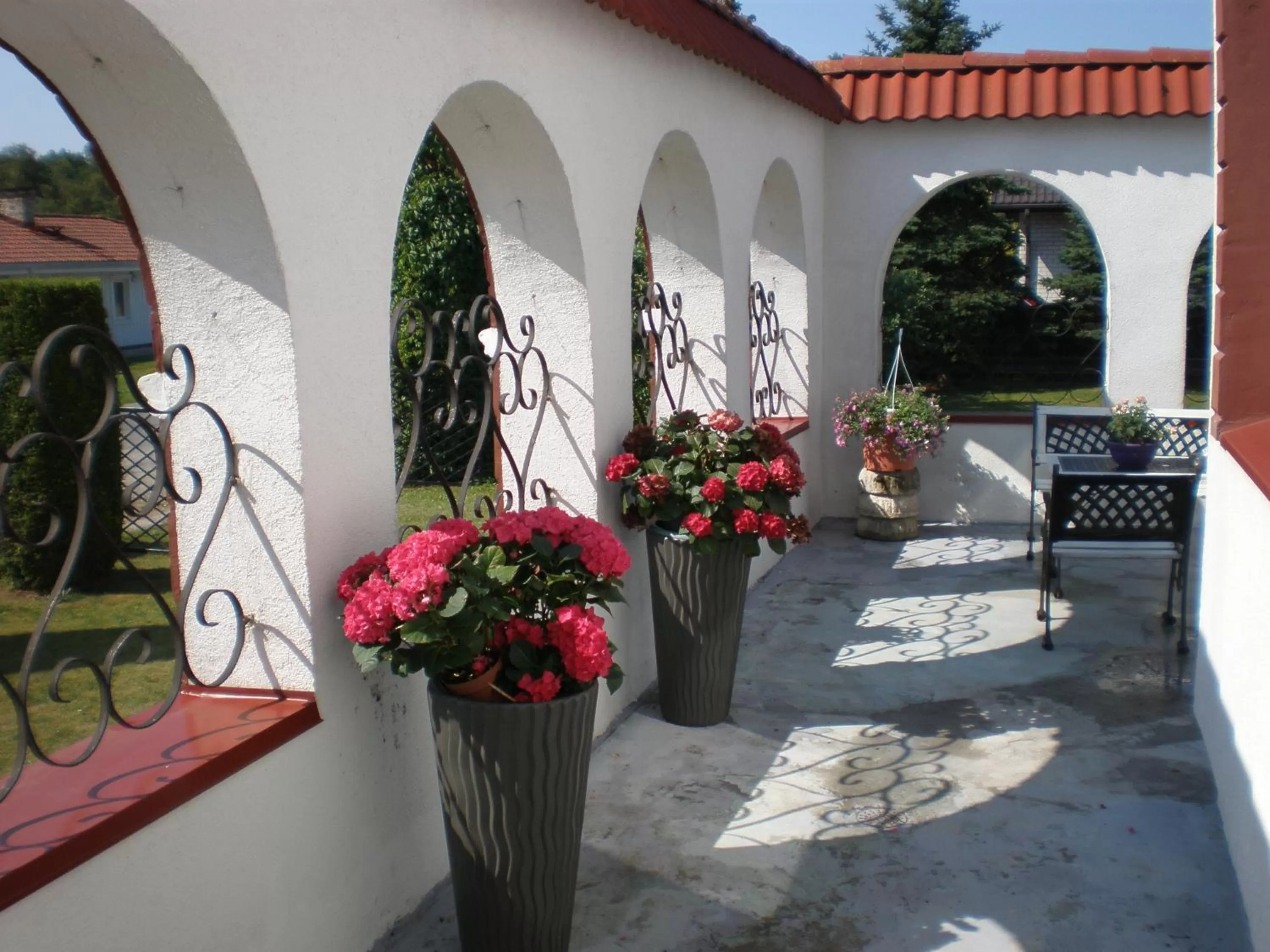 Balcony/Terrace in Hotel Getliin