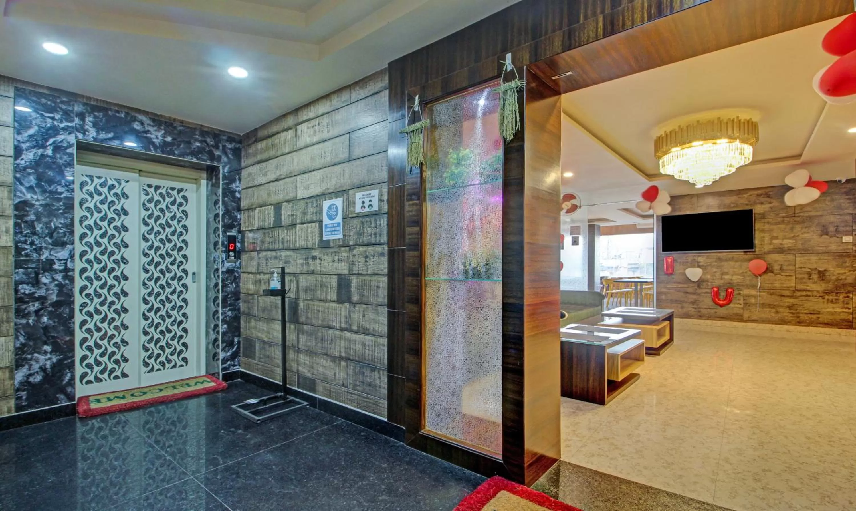 Lobby or reception in Treebo Golden Heights