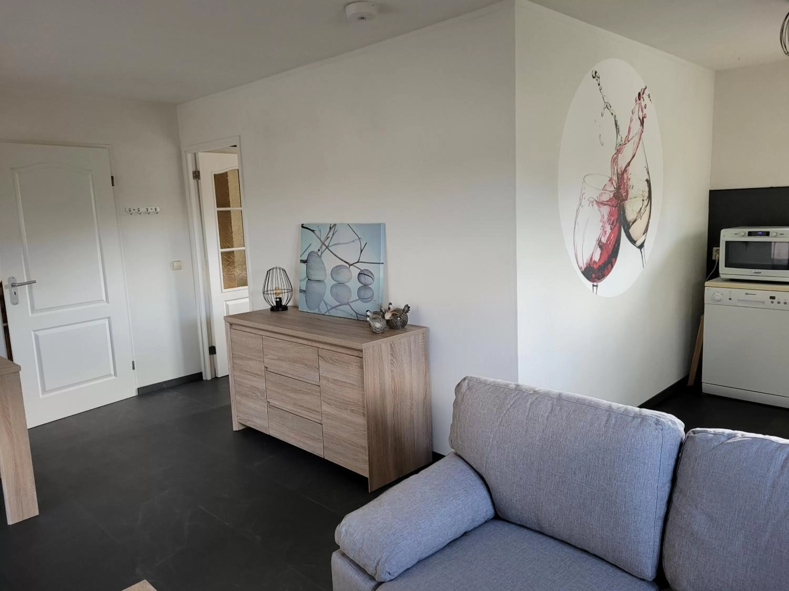 Living room in B&B Knooppunt70