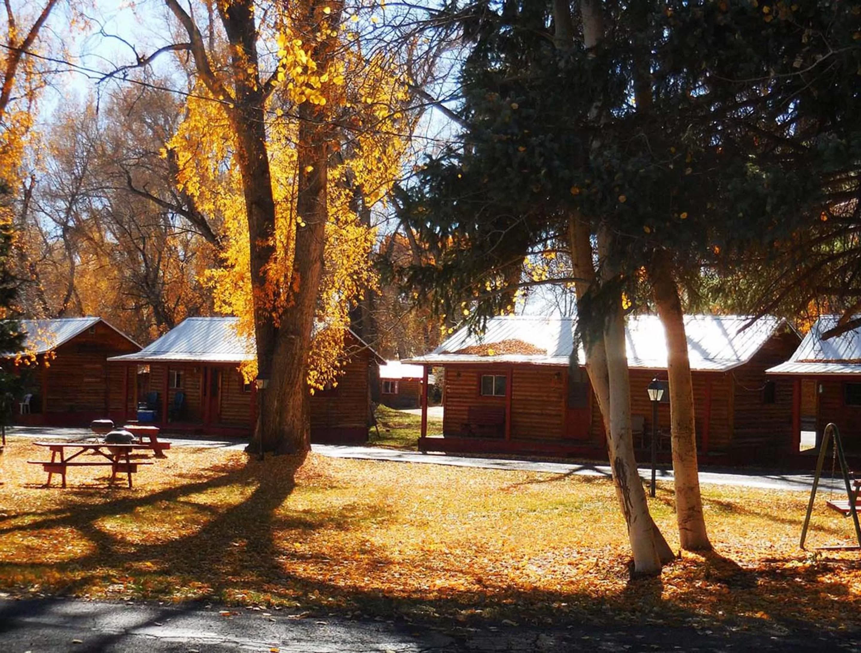 BBQ facilities in Elkhorn Lodge