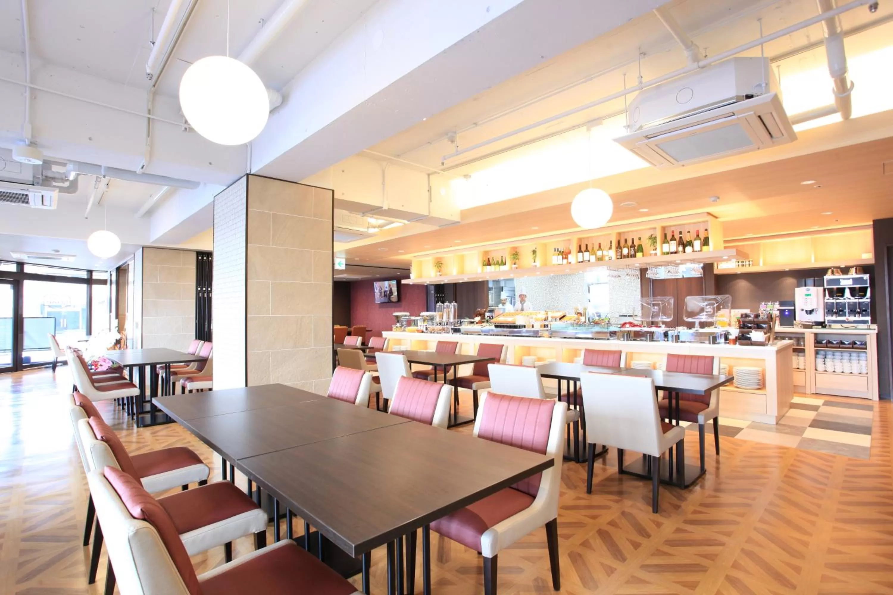 American breakfast in Urban Hotel Kyoto