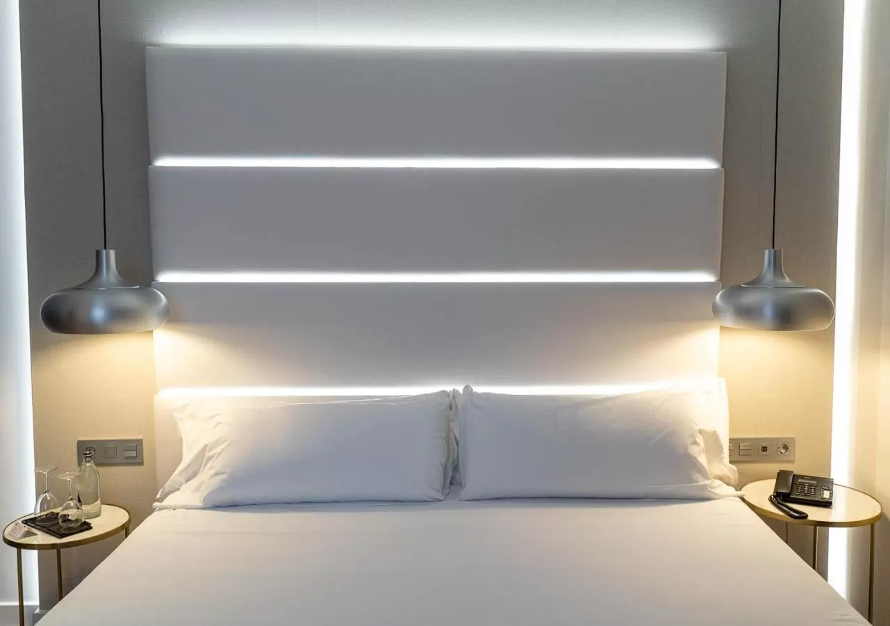 Bed in Hotel Pasarela