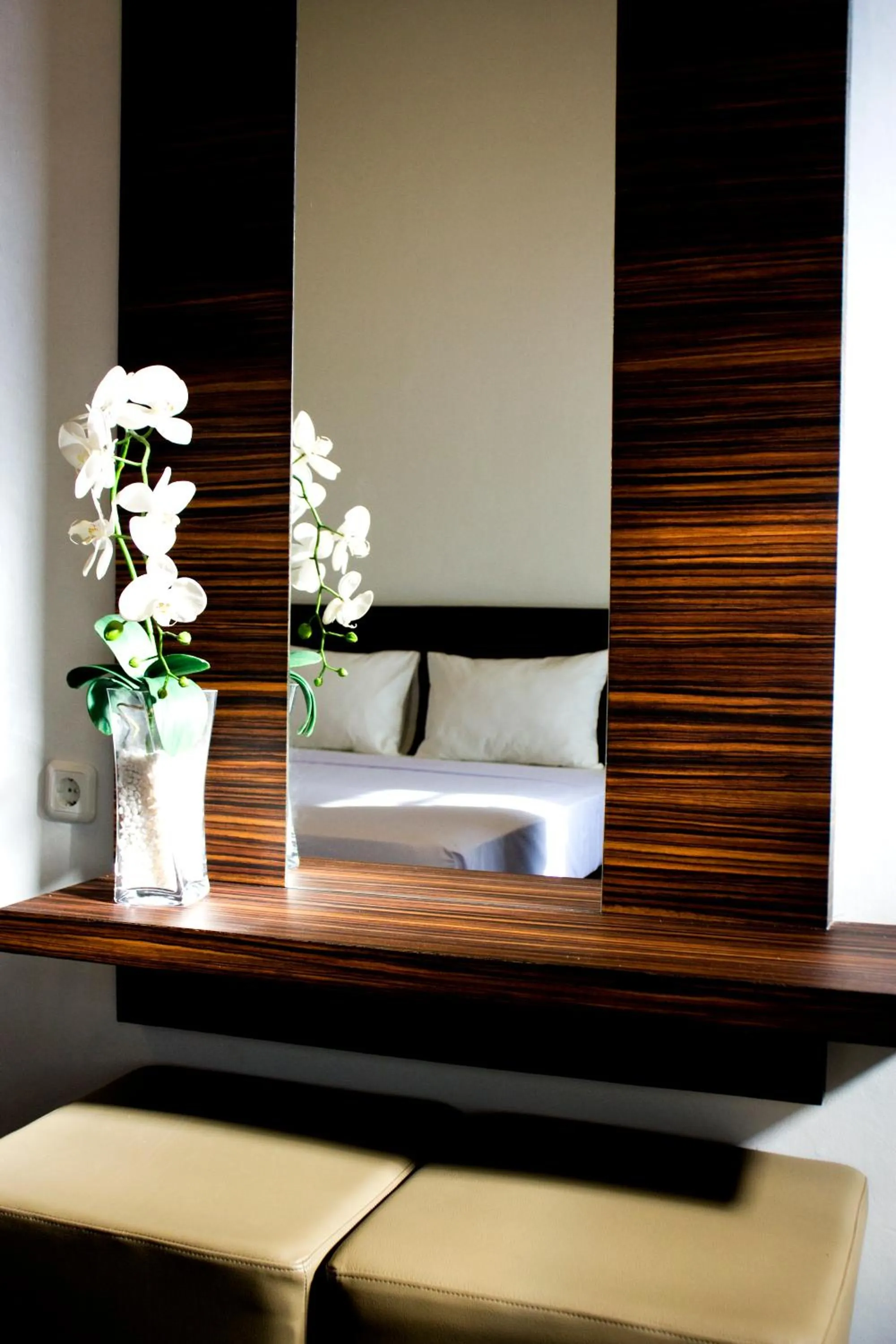 Decorative detail, Bed in Grand Marto Hotel