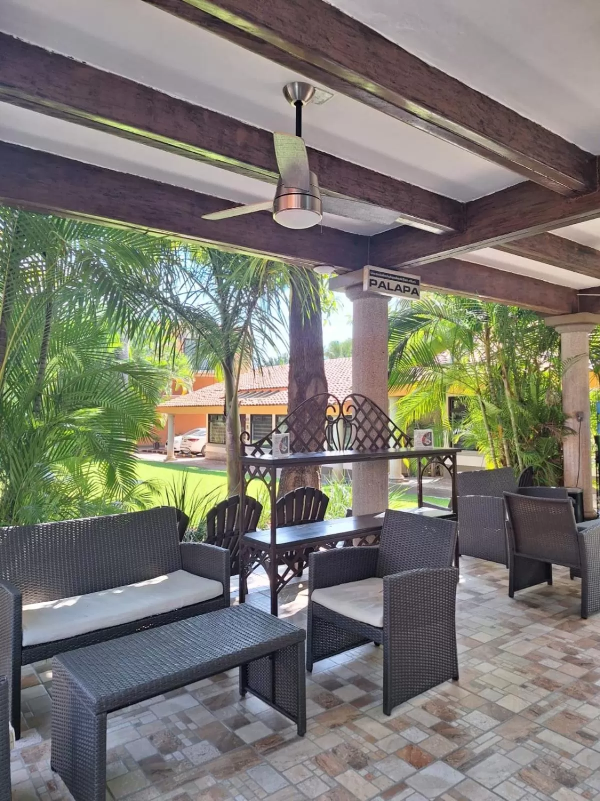 Garden in Hotel Palmareca