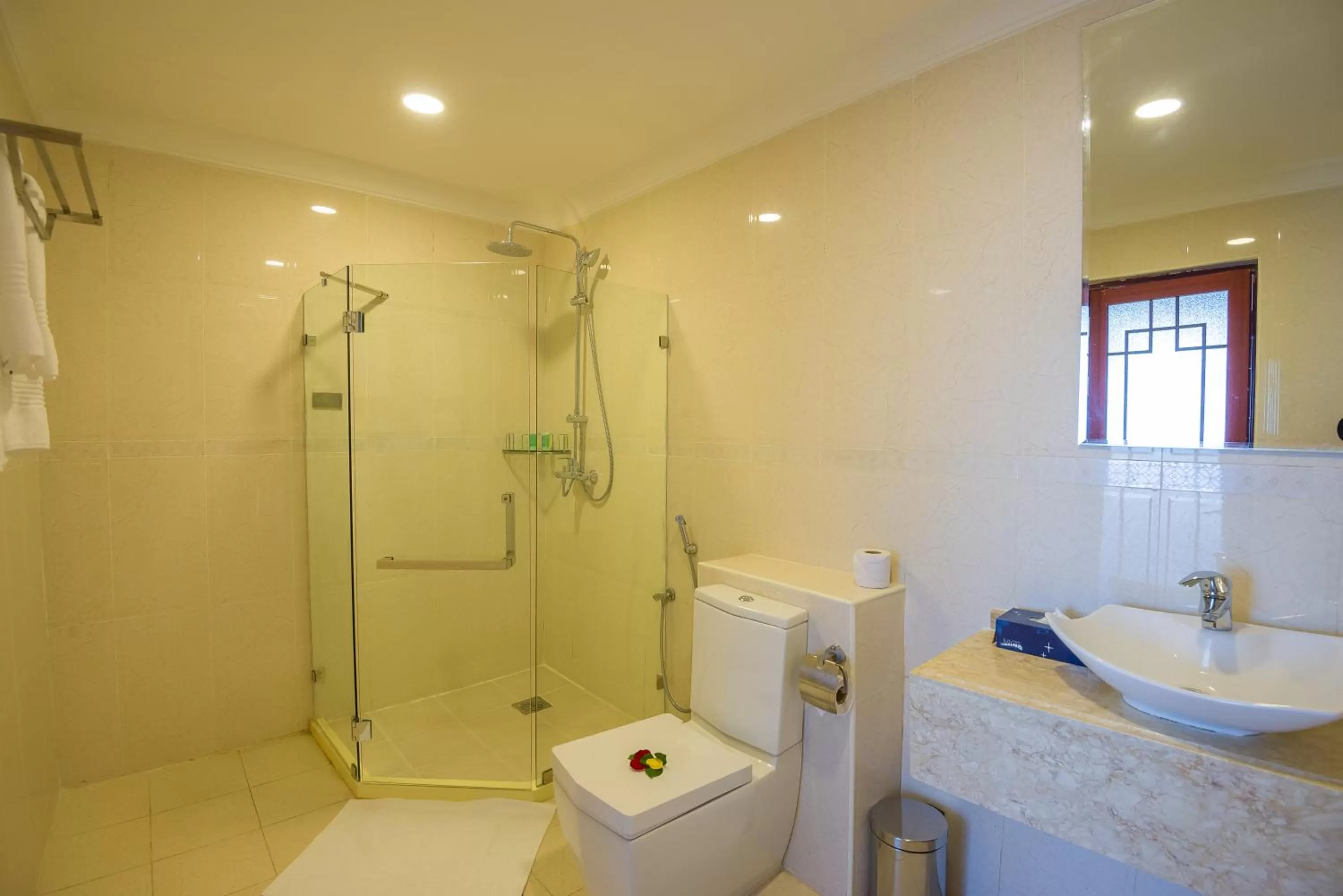 Shower in Golden Tulip Zanzibar Resort