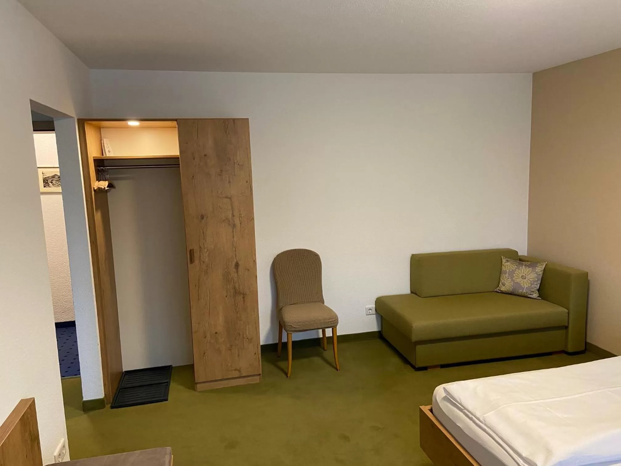 Bed in Gasthaus Hotel Kranz