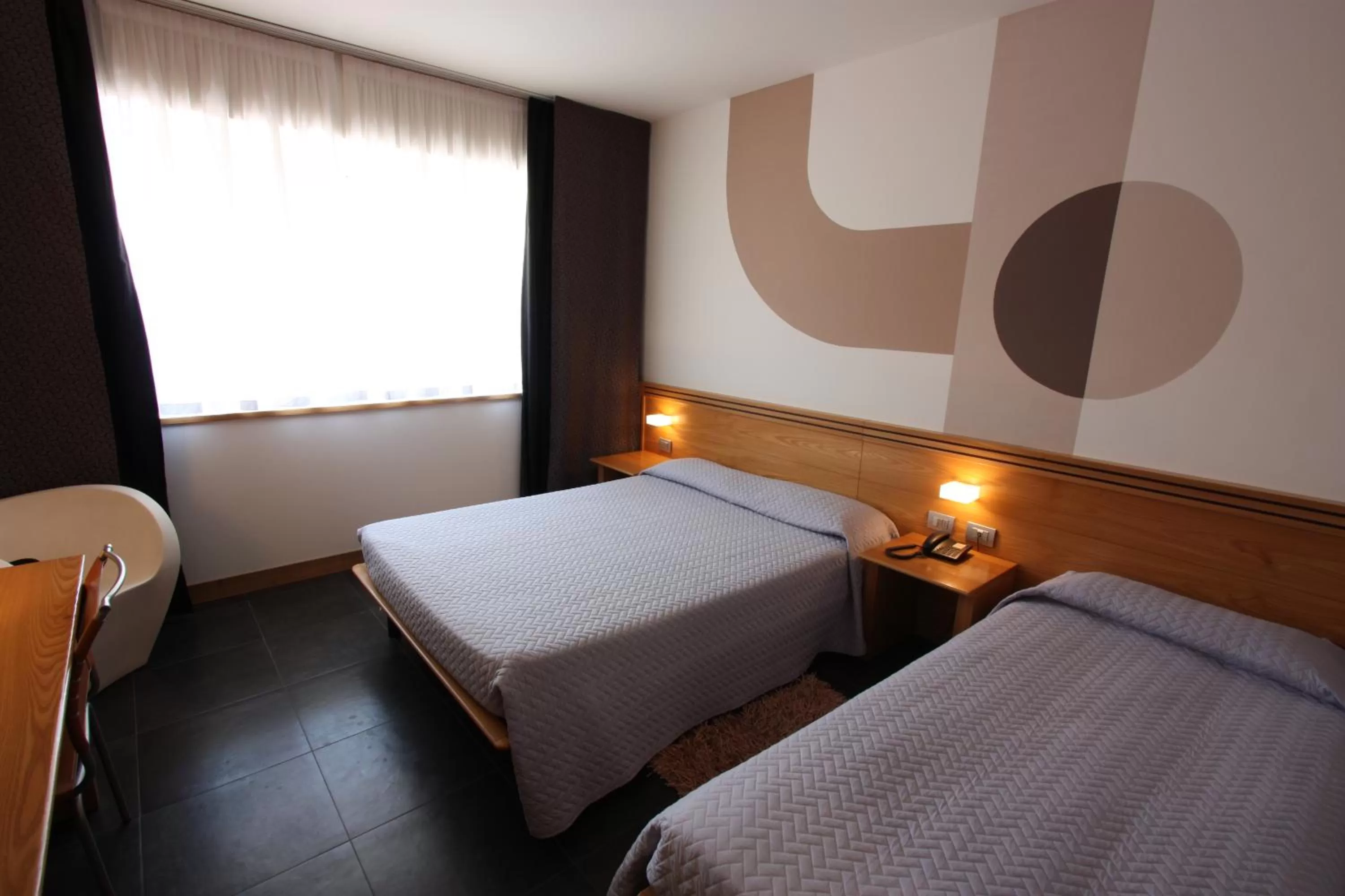 Bed in Hotel Europa Belluno