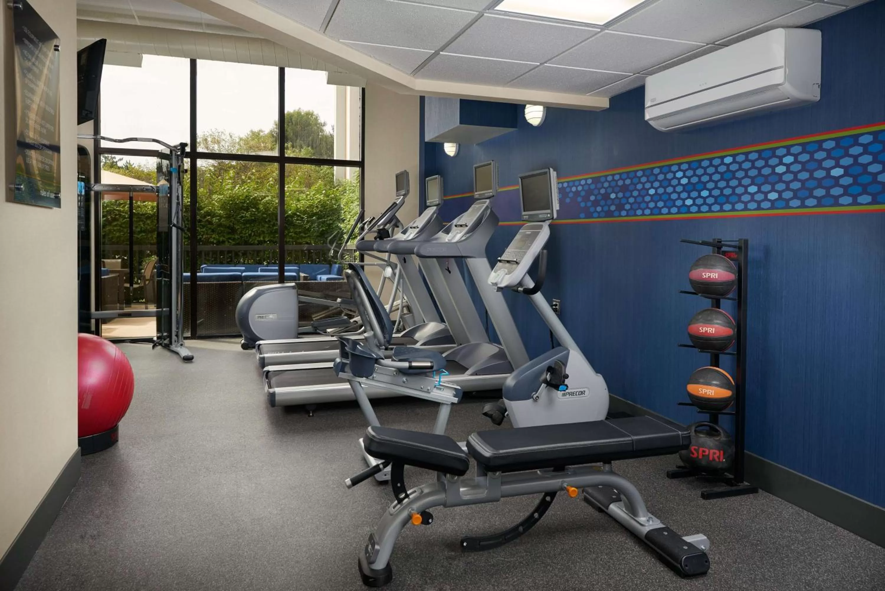 Fitness centre/facilities in Hampton Inn Ann Arbor-South