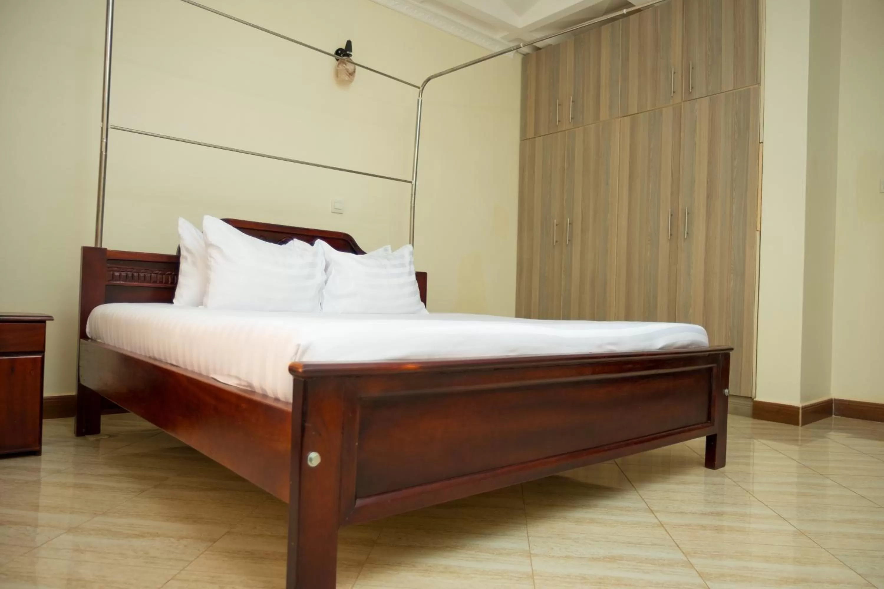 Bedroom, Bed in Kampala Suburbs Apartment