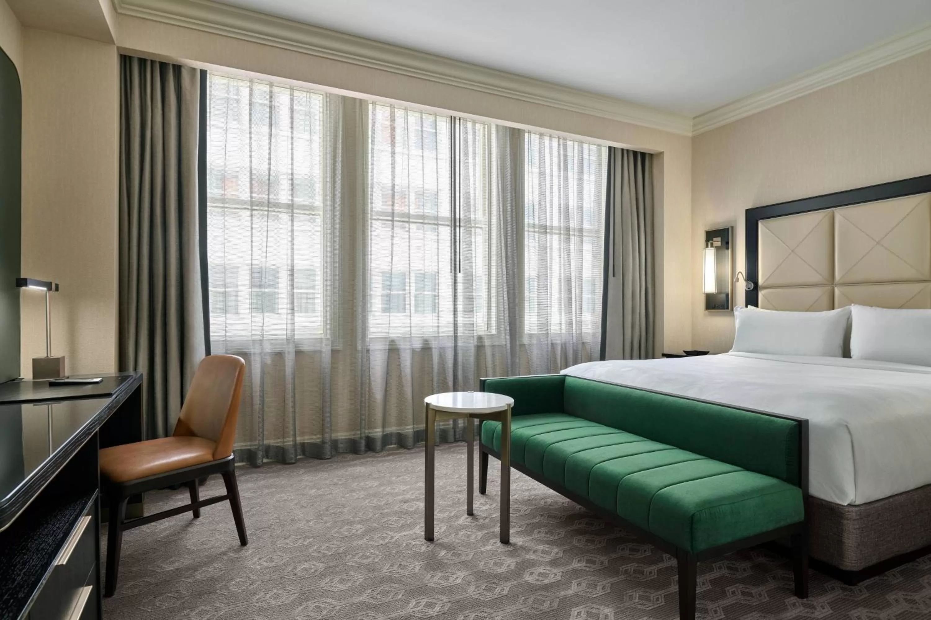 Photo of the whole room, Bed in JW Marriott Chicago