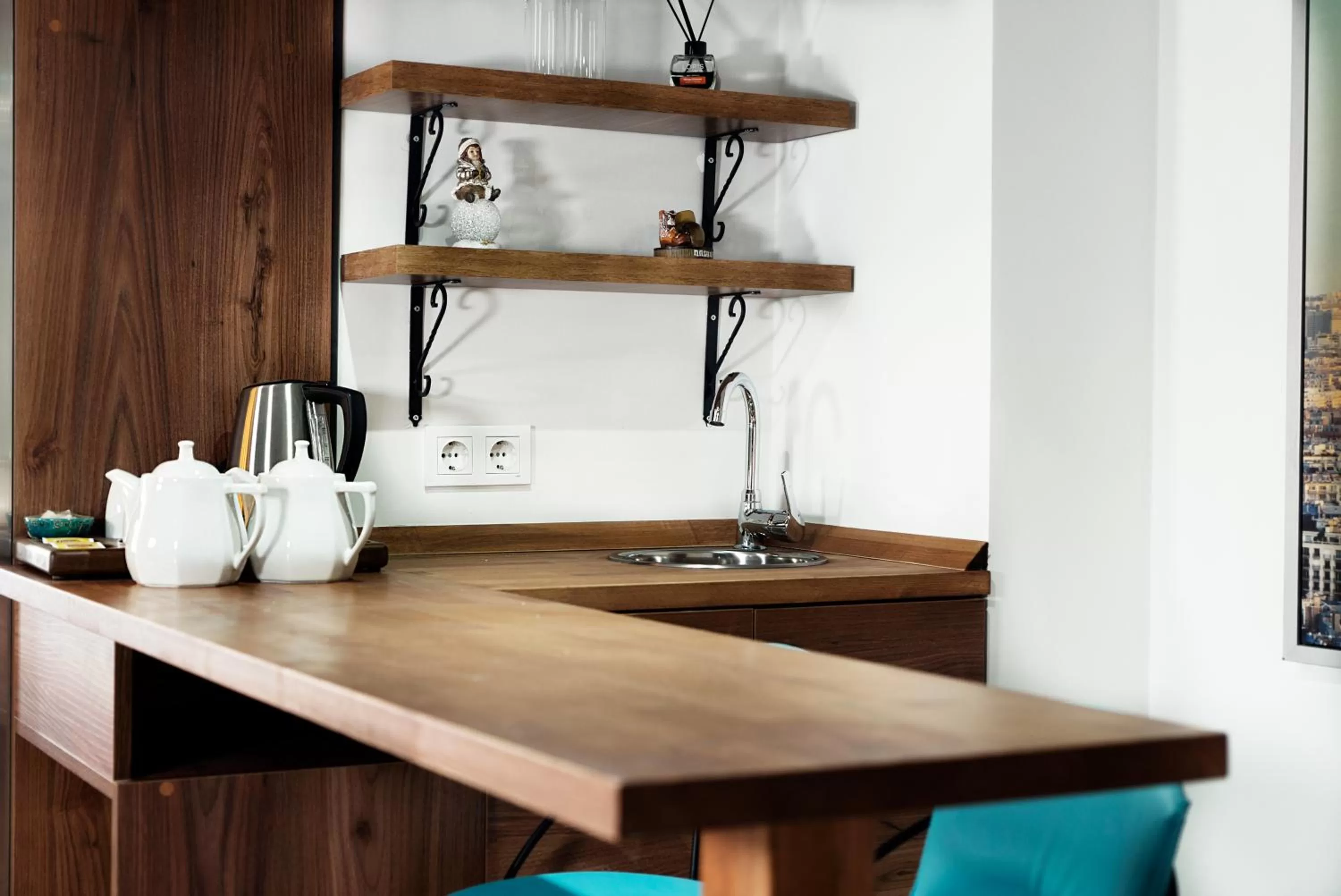 Kitchen or kitchenette in Taksim Yazıcı Residence