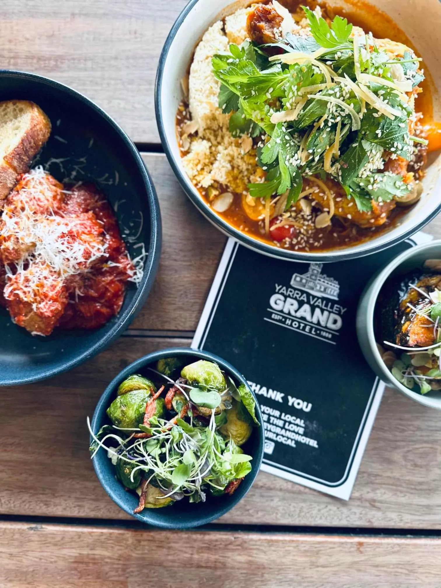 Food and drinks in Yarra Valley Grand