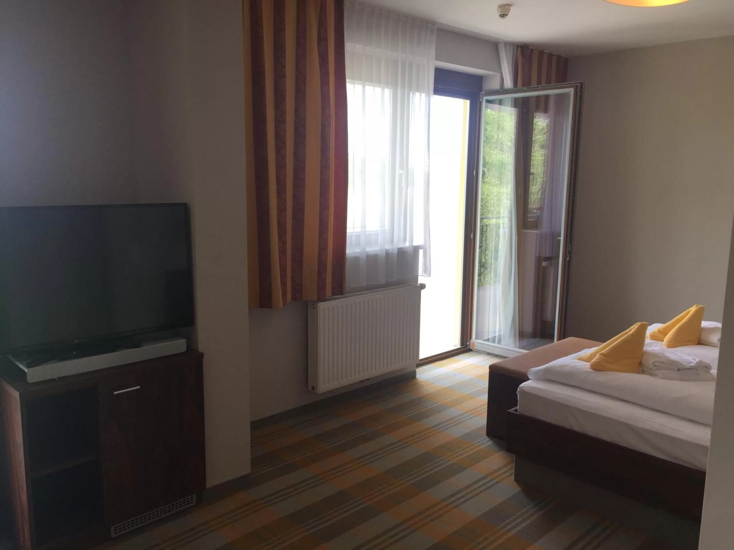 Bed in Hotel Liebmann