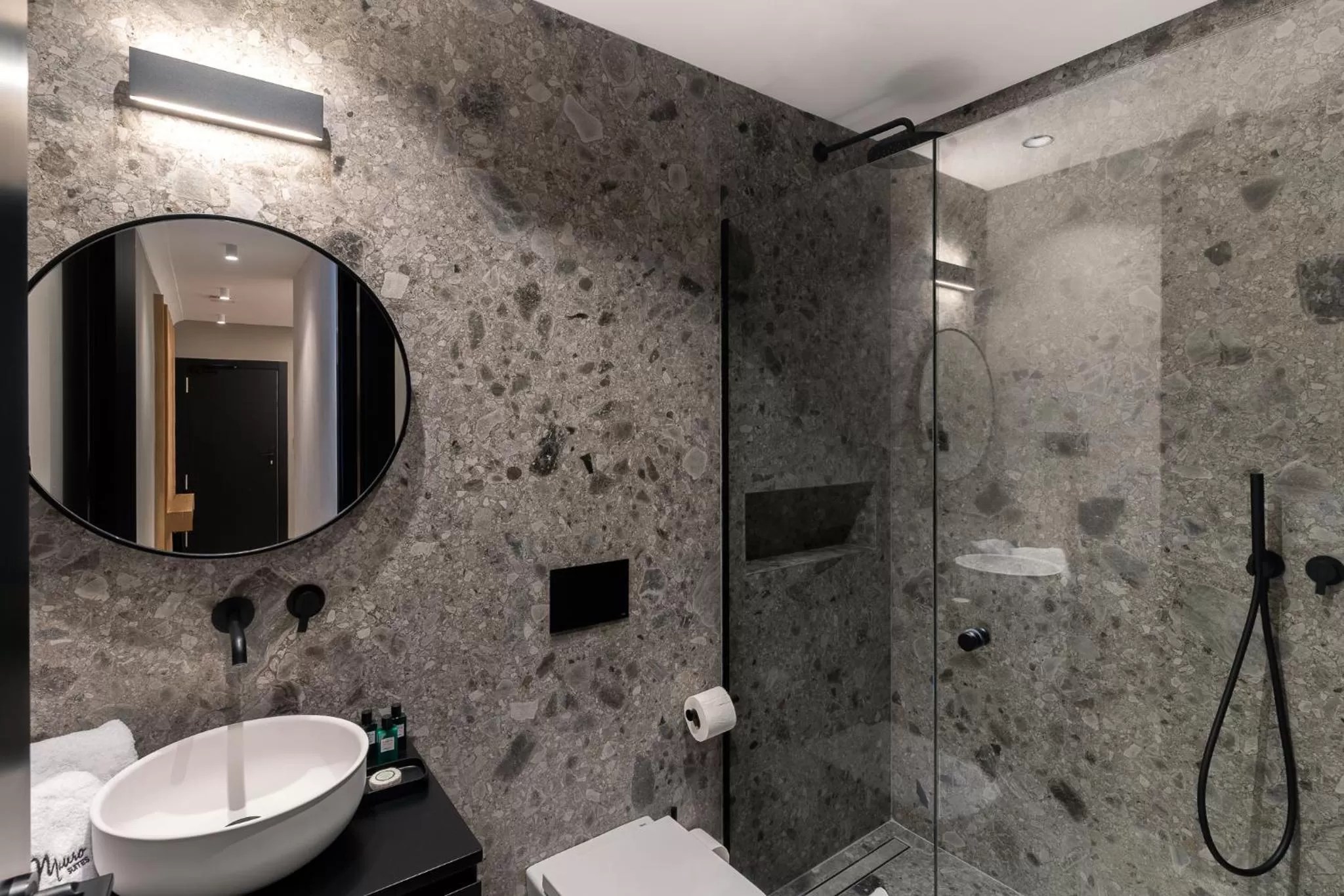 Bathroom in Mauro Suites