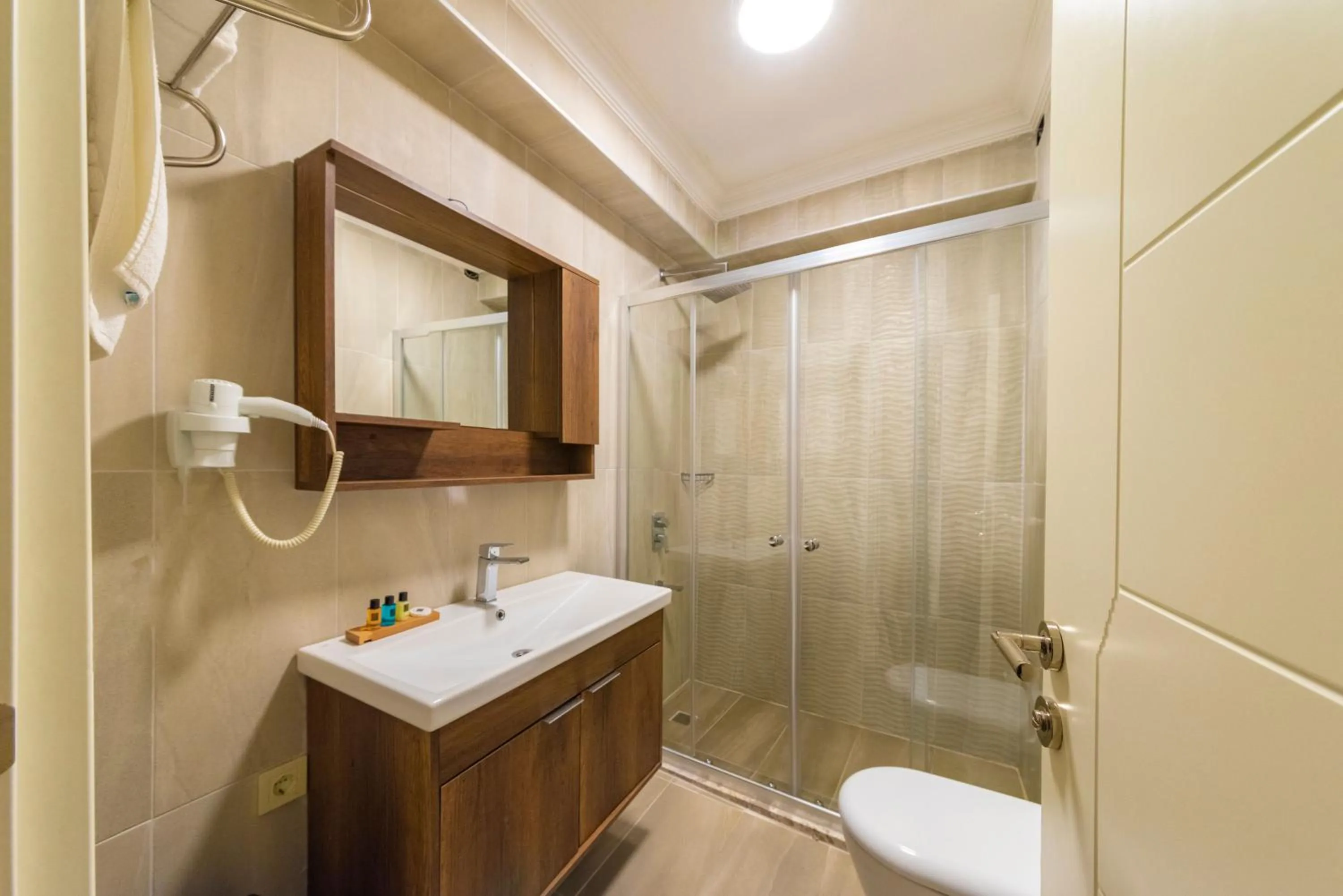 Shower in Joy Suites