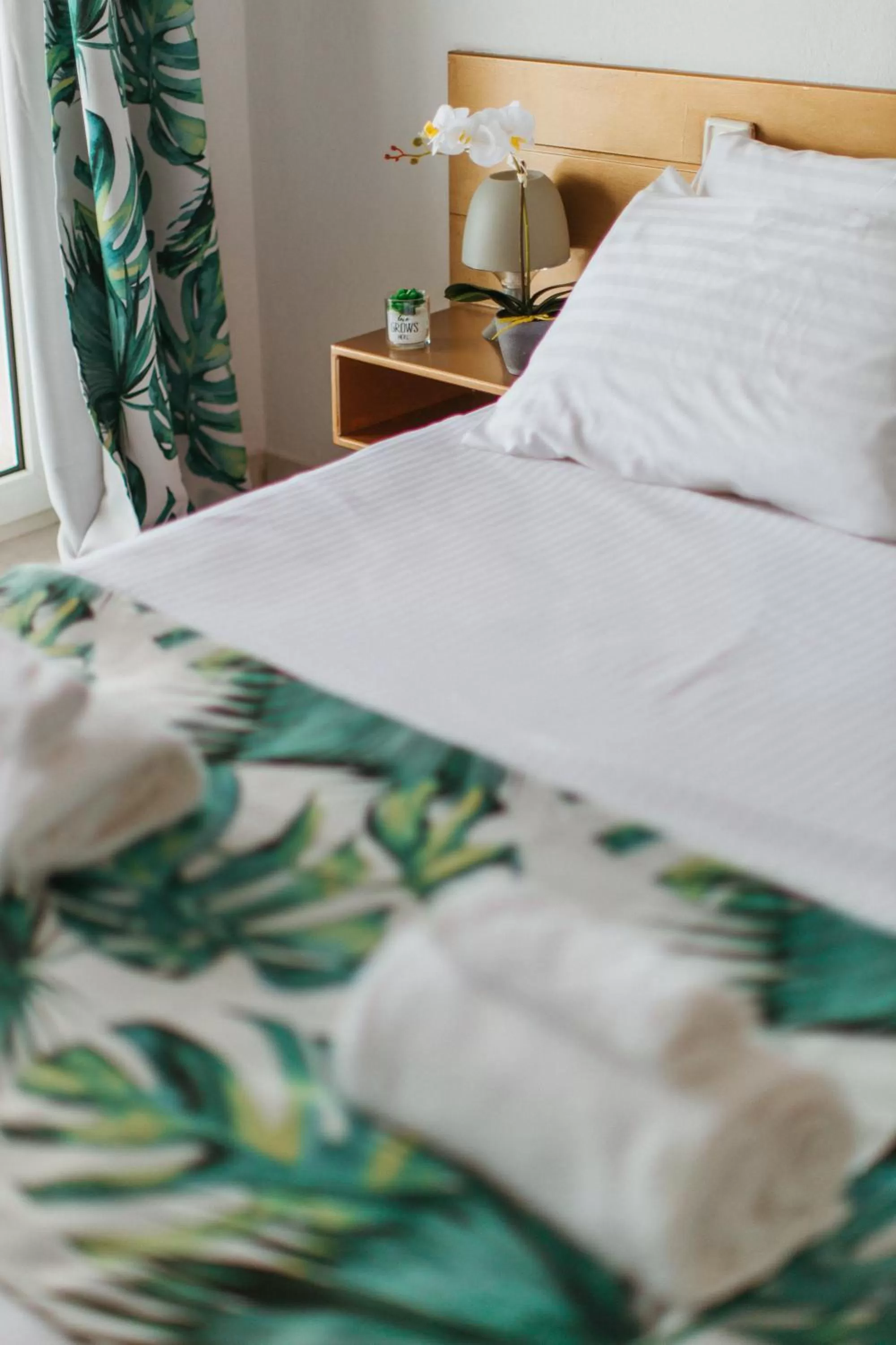 Bed in Hotel Christina - Happy Days