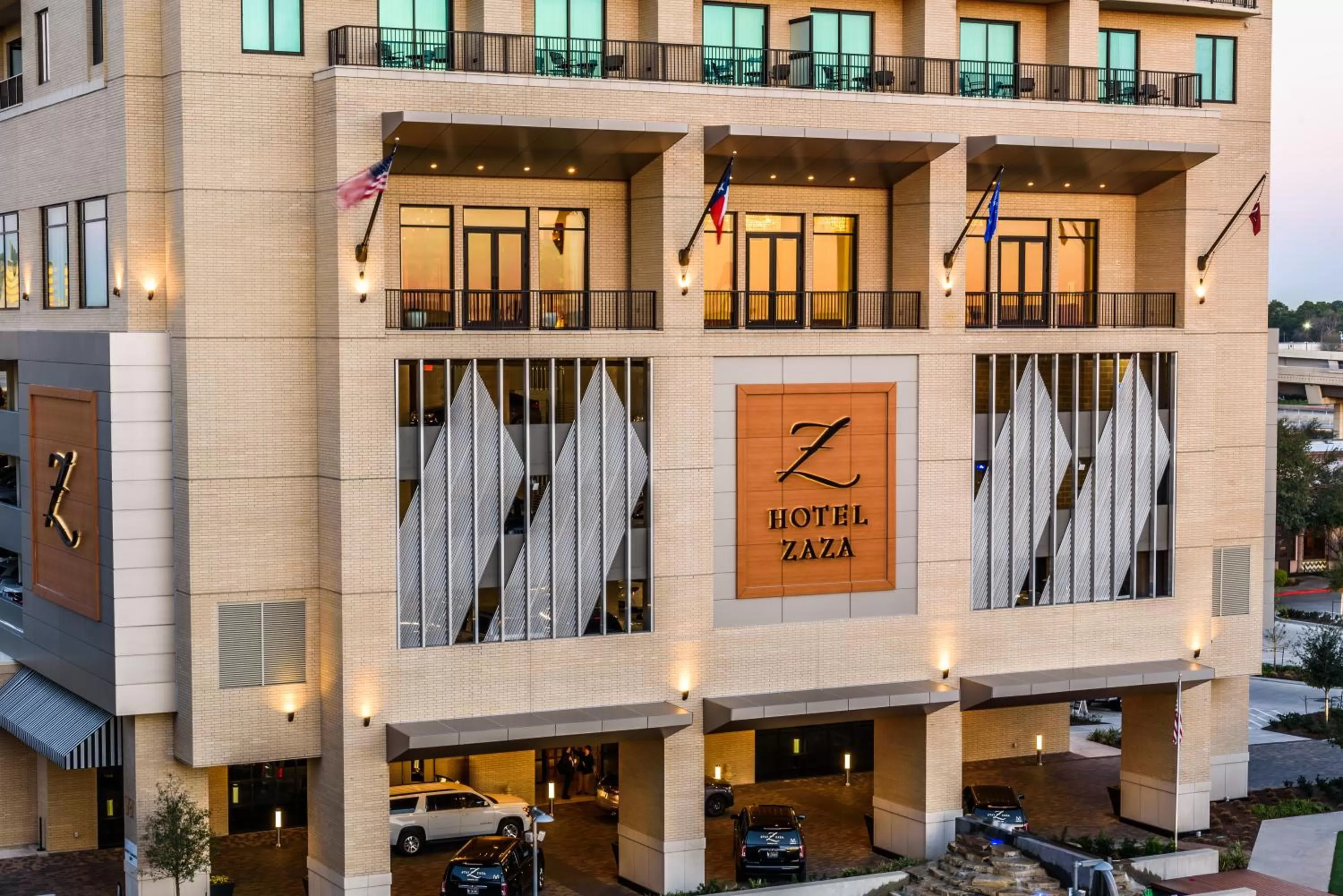 Property building in Hotel ZaZa Houston Memorial City