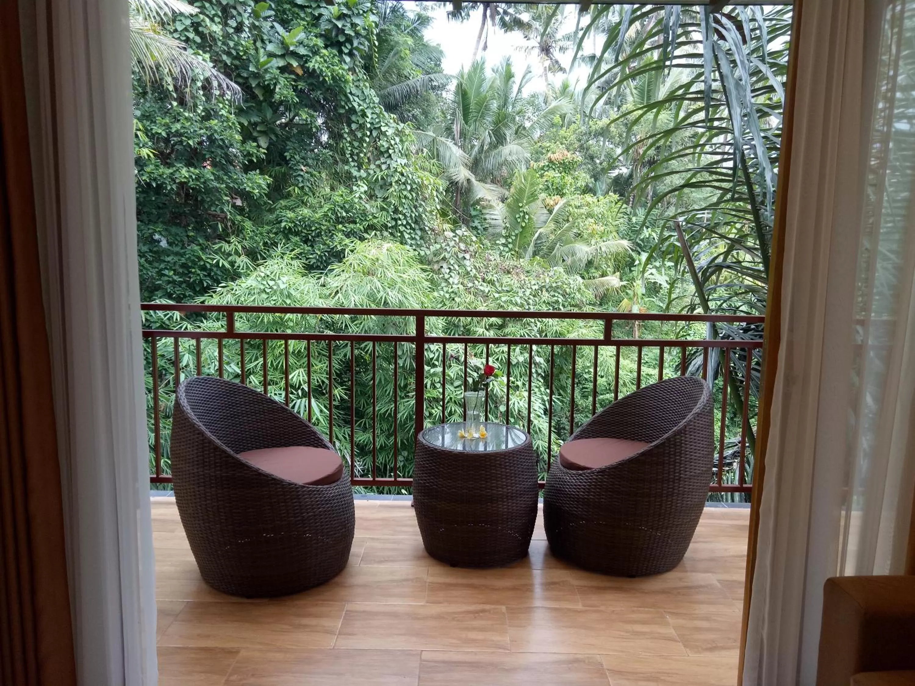 Balcony/Terrace in The Pesaren Ubud