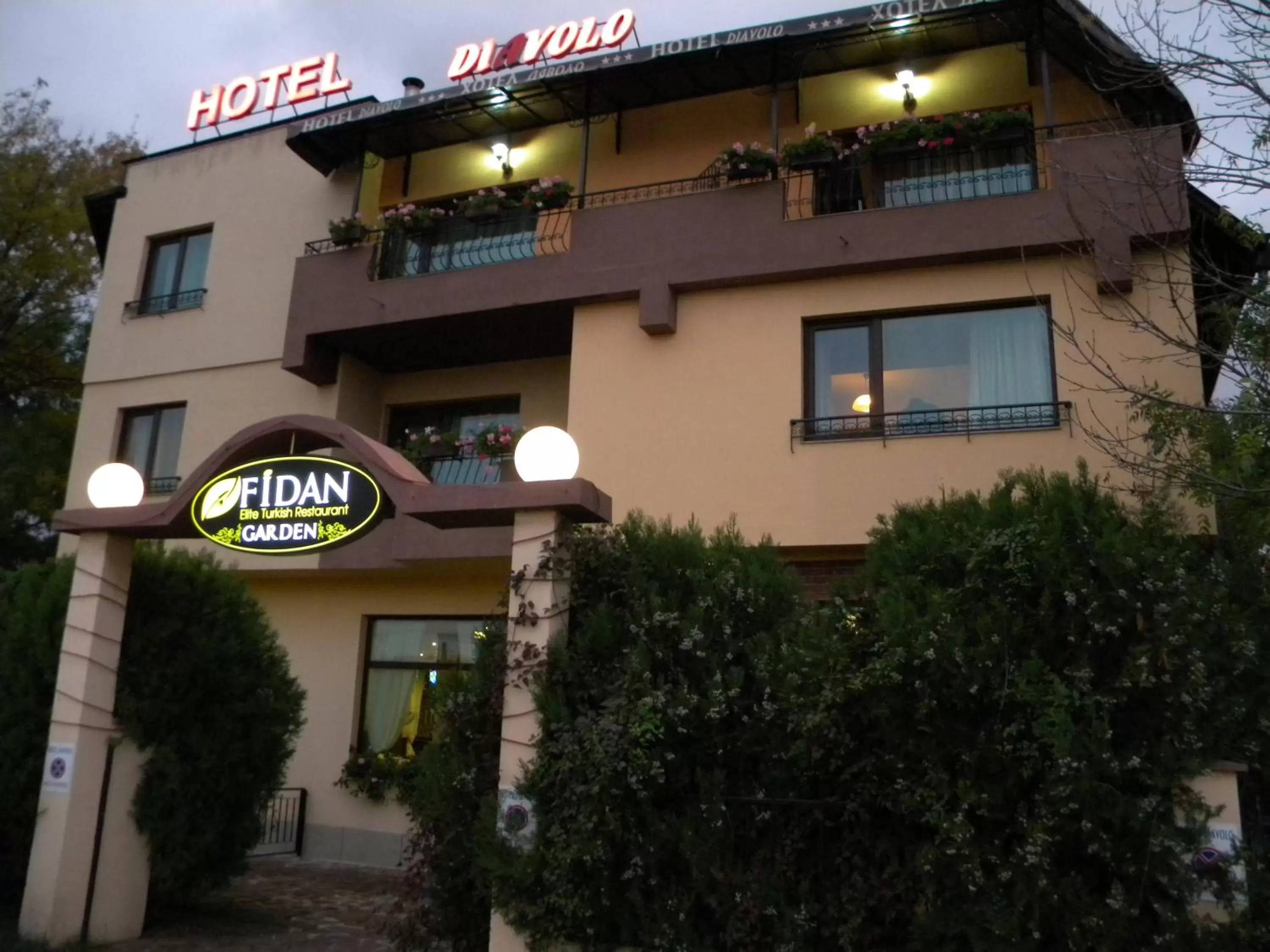 On site in Hotel Diavolo