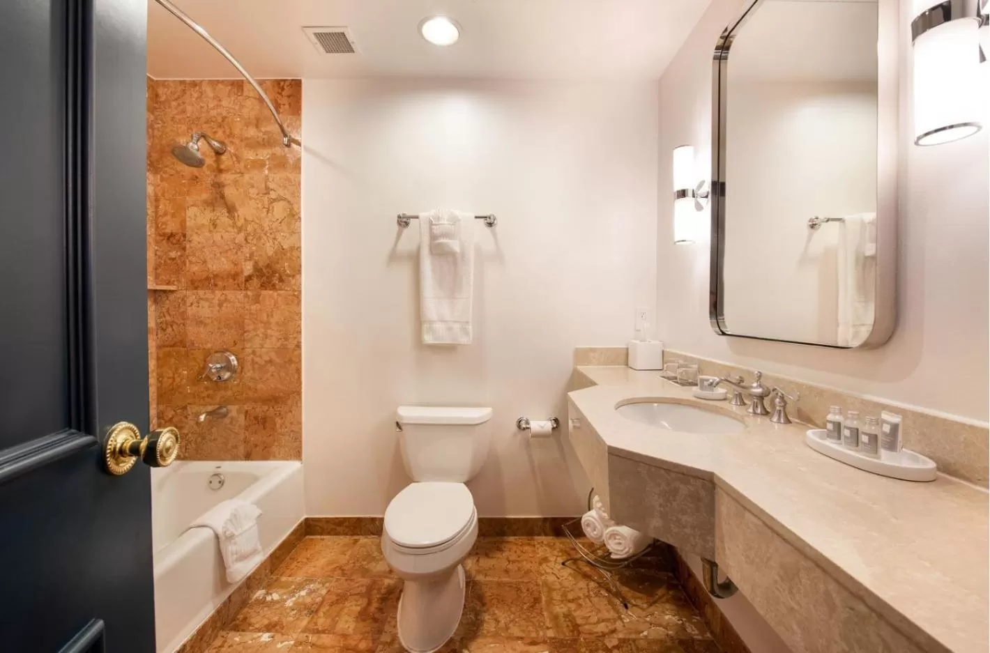 Bathroom in Hotel Theo New Orleans, Tapestry Collection by Hilton