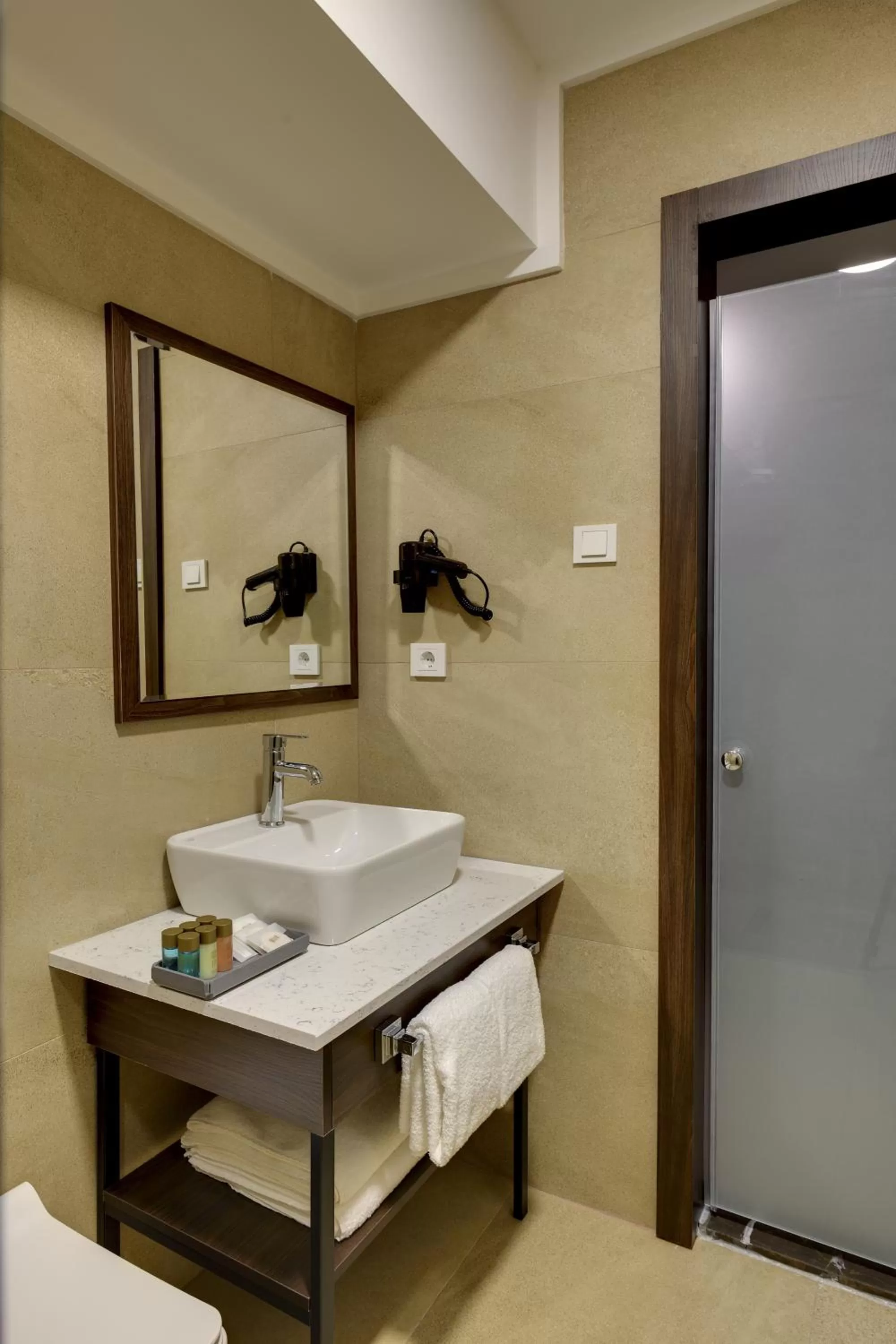 Bathroom in Leo Suites