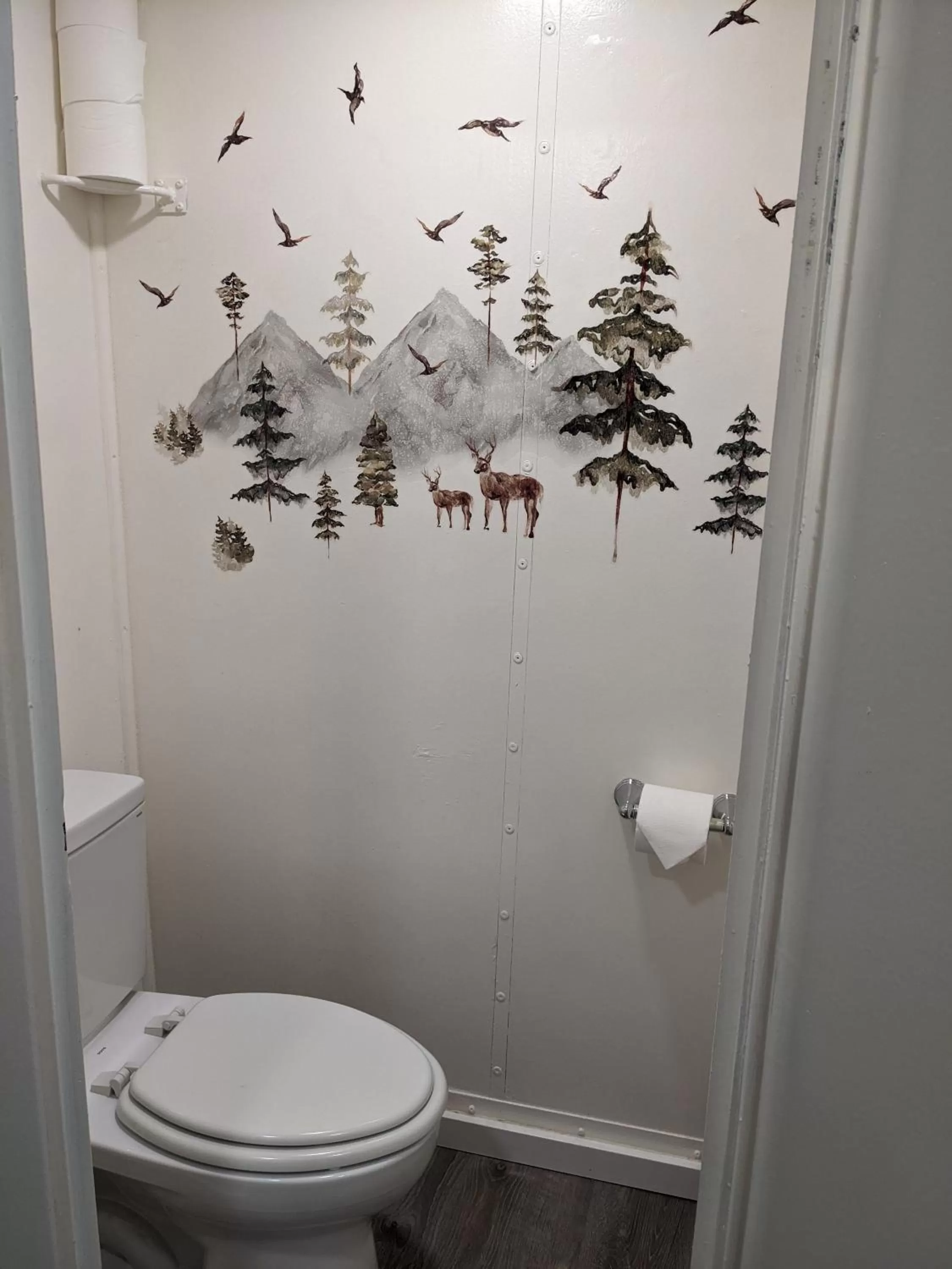 Bathroom in Olympic Railway Inn