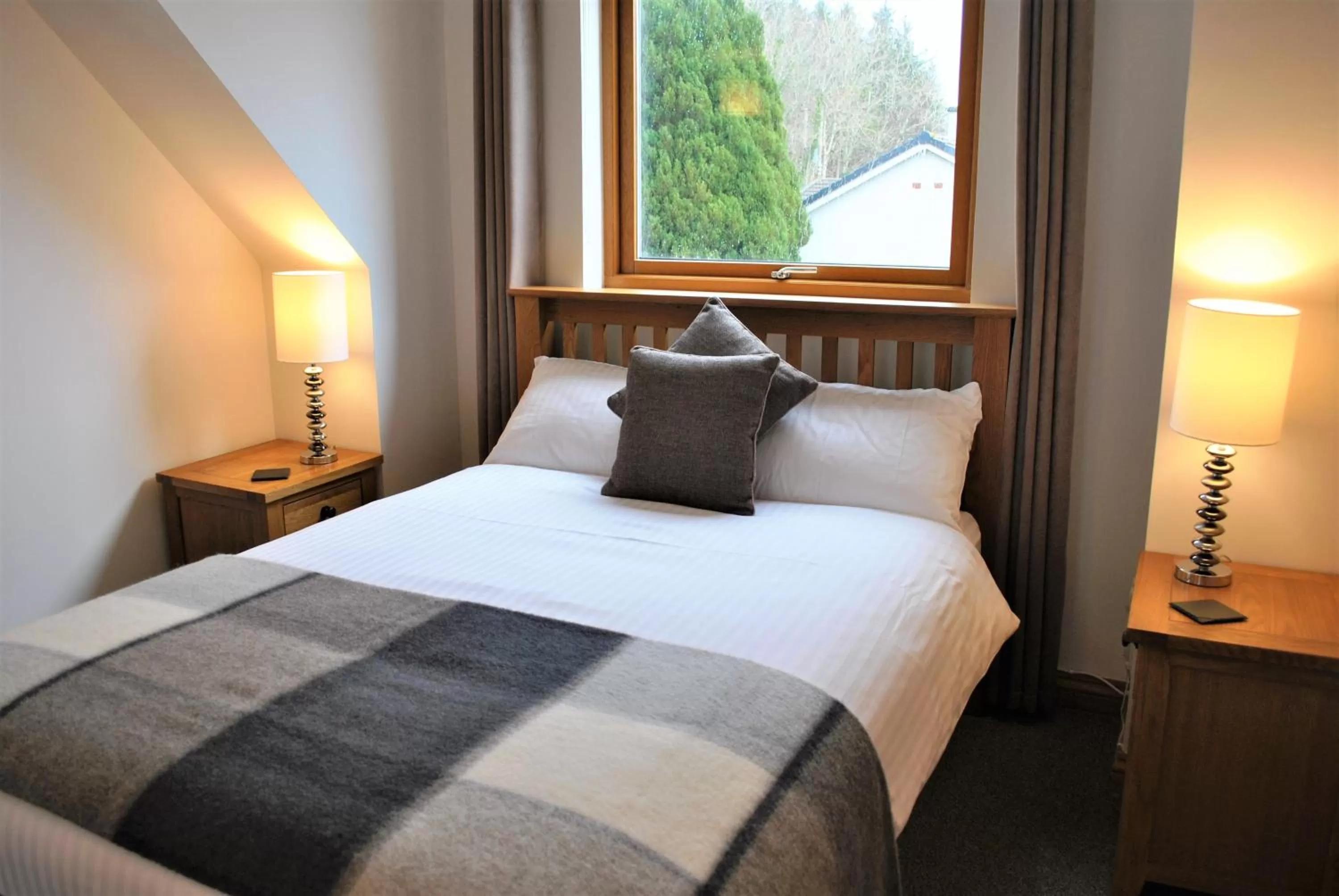 Bed in Orchard House Bed and Breakfast