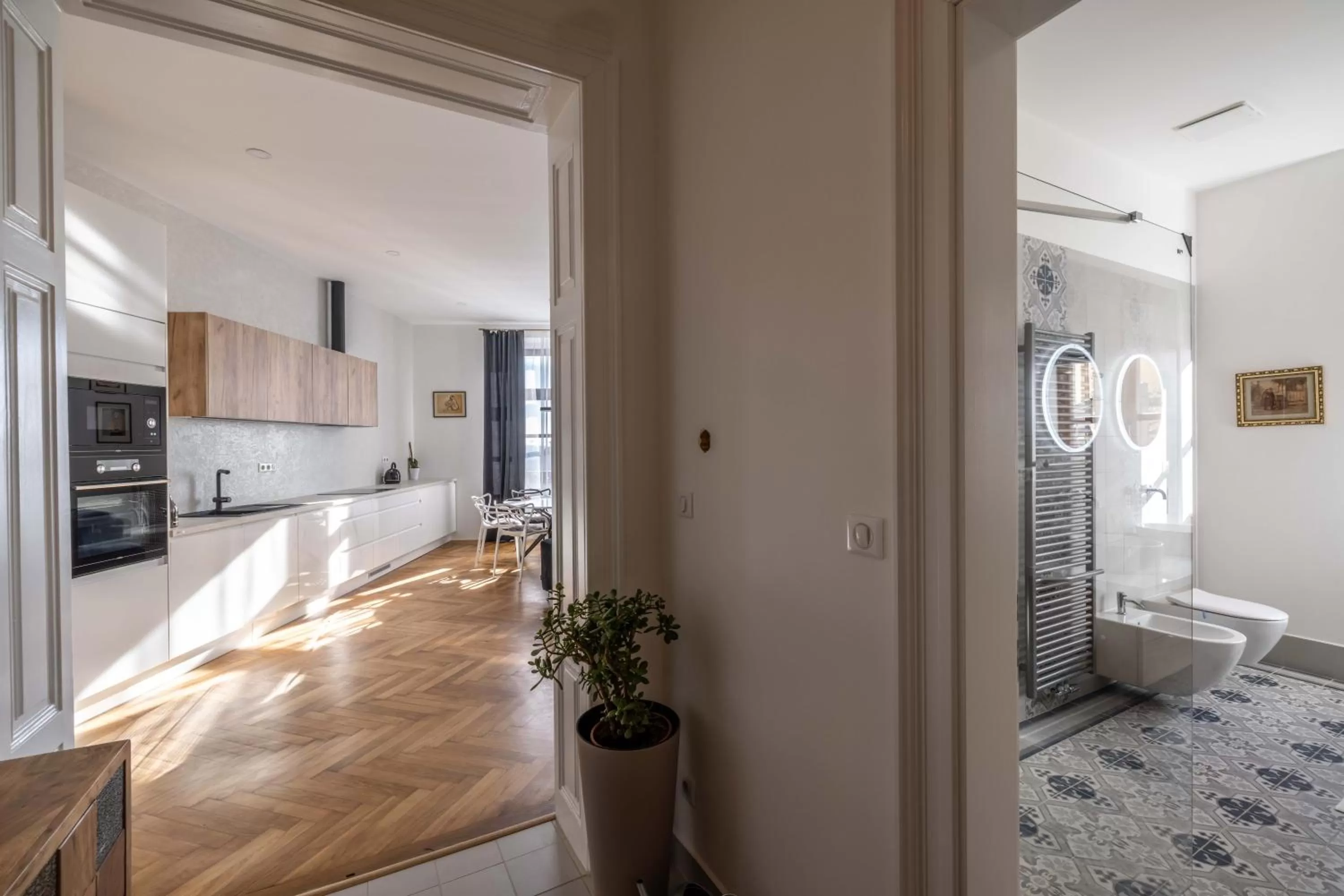 Bathroom in Apartmány Marienhof