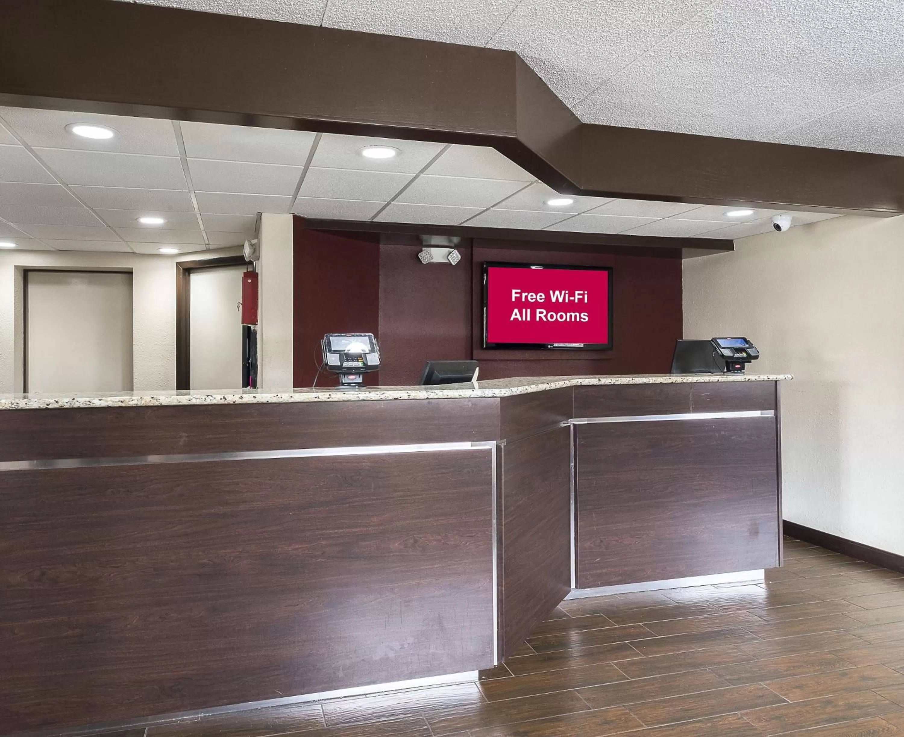 Lobby or reception in Red Roof Inn Chicago-OHare Airport Arlington Hts