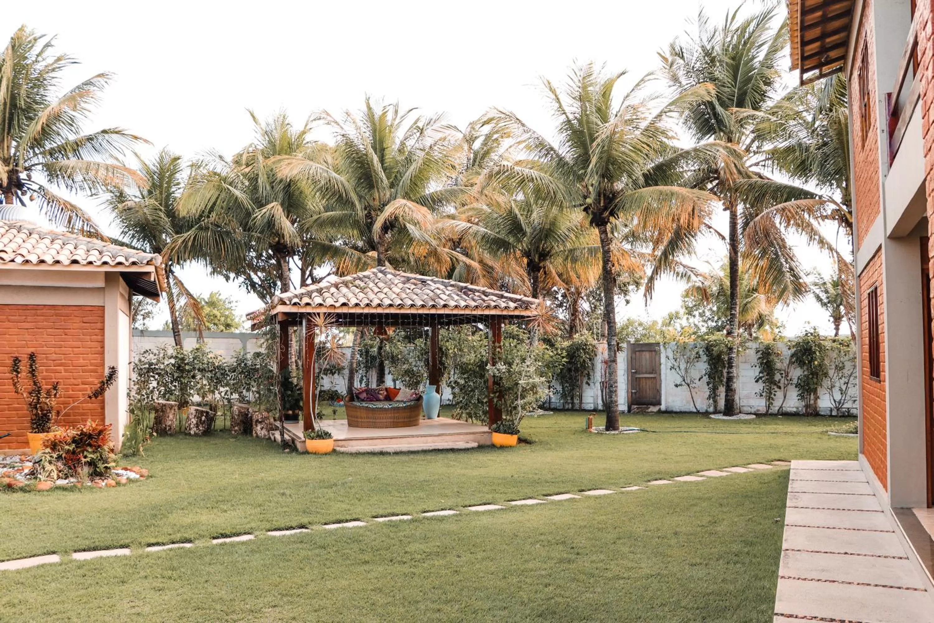 Garden in Pousada e Chale Porto Paraiso