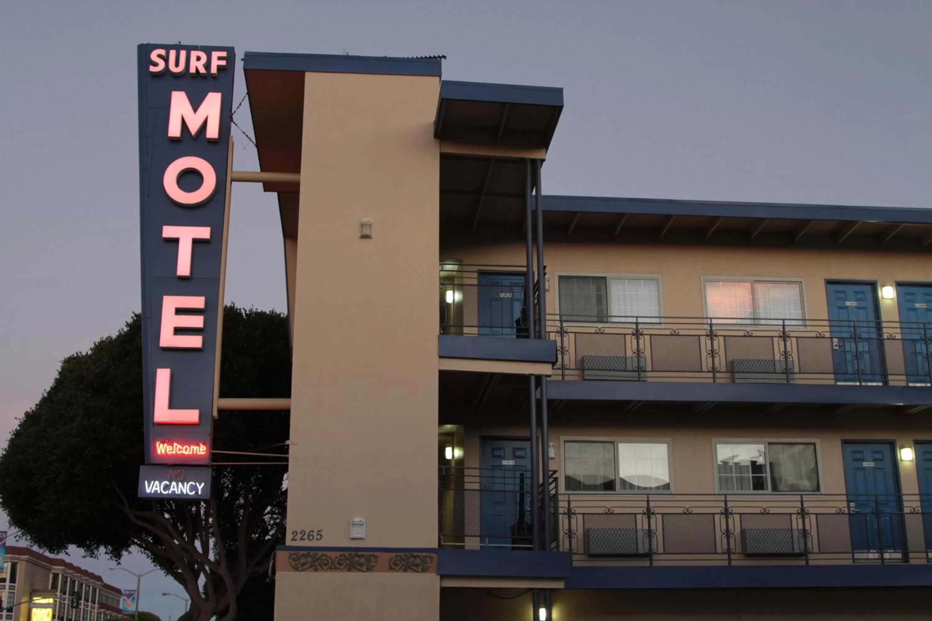 Property building in Surf Motel