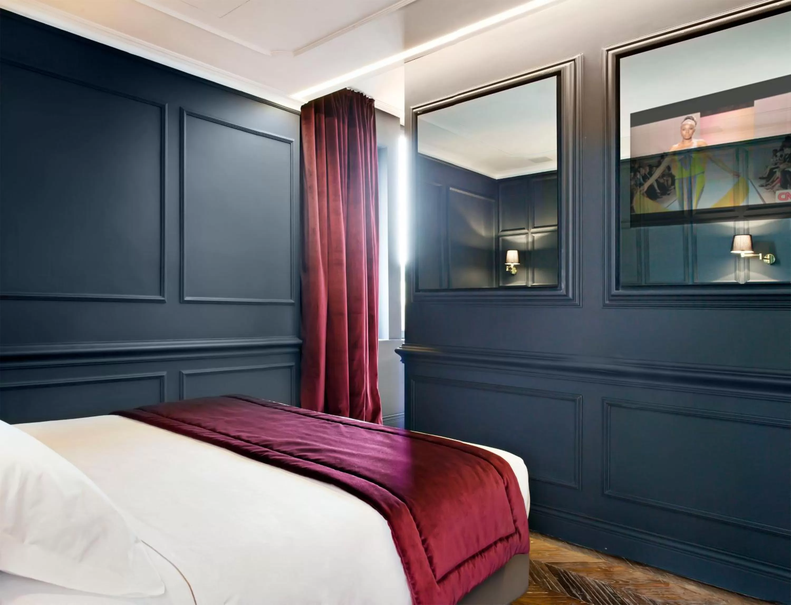 Bed in Hotel The Corner Roma