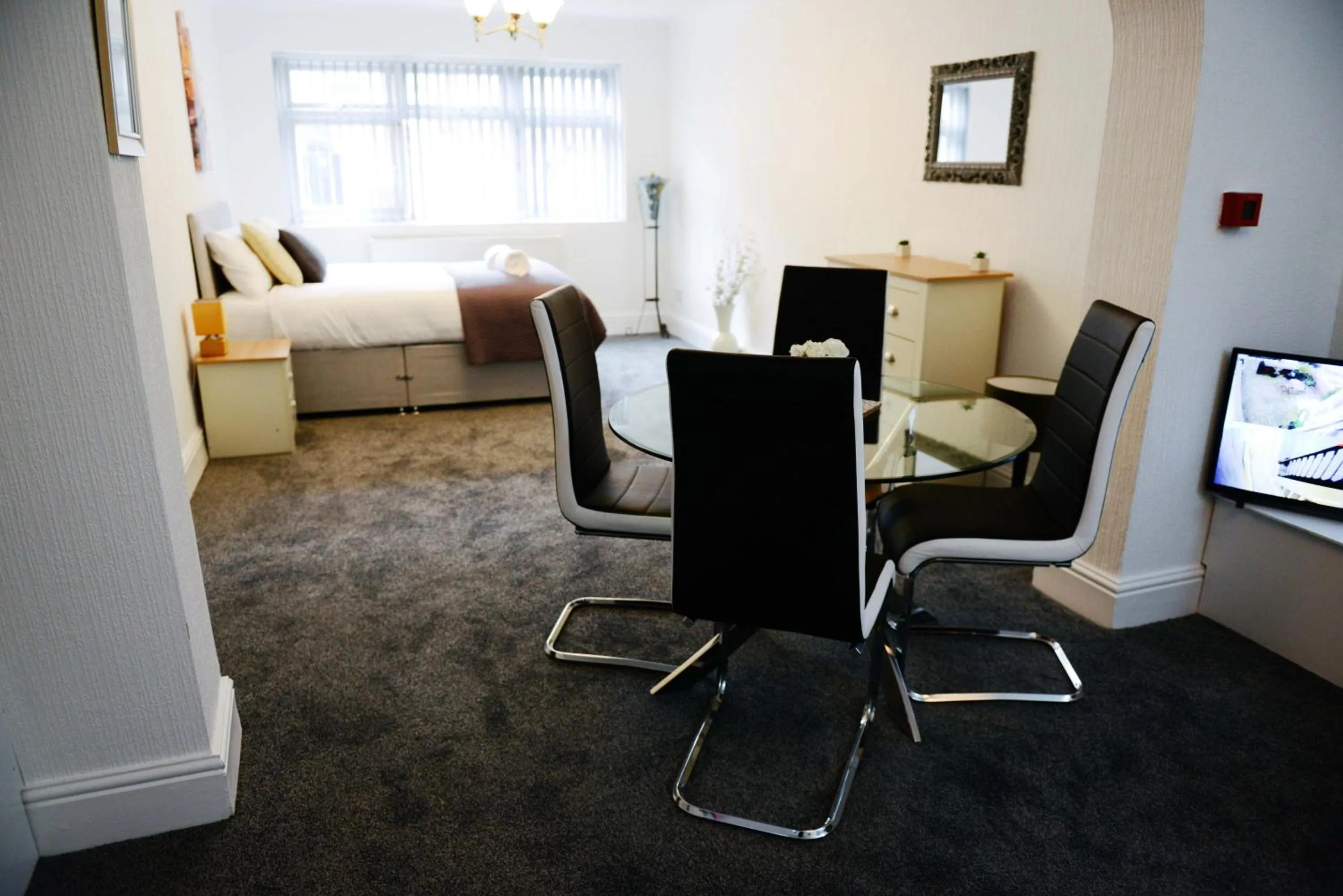 Living room in Bridle Lodge Apartments
