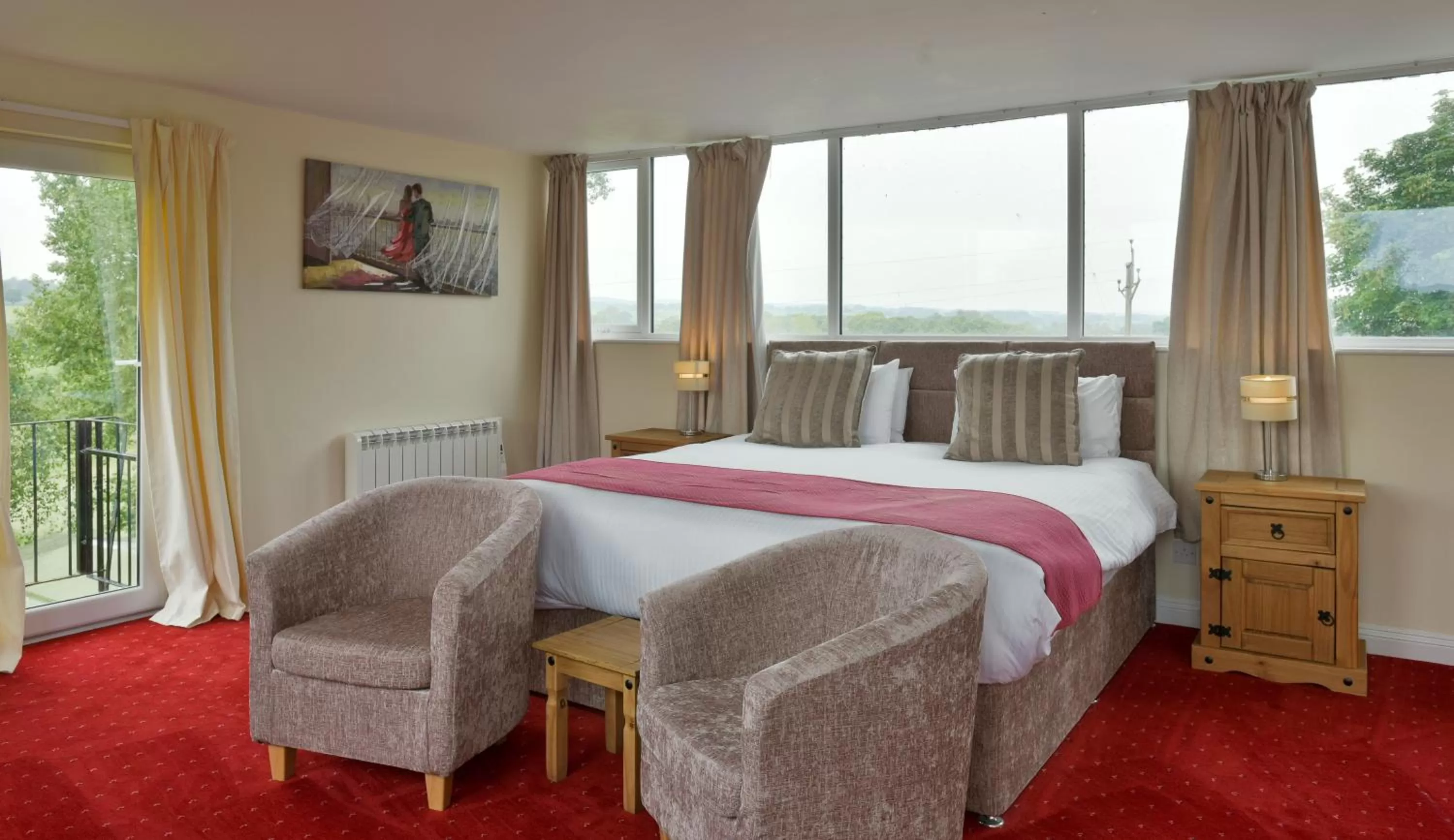 Bedroom, Bed in Edenhall Country Hotel