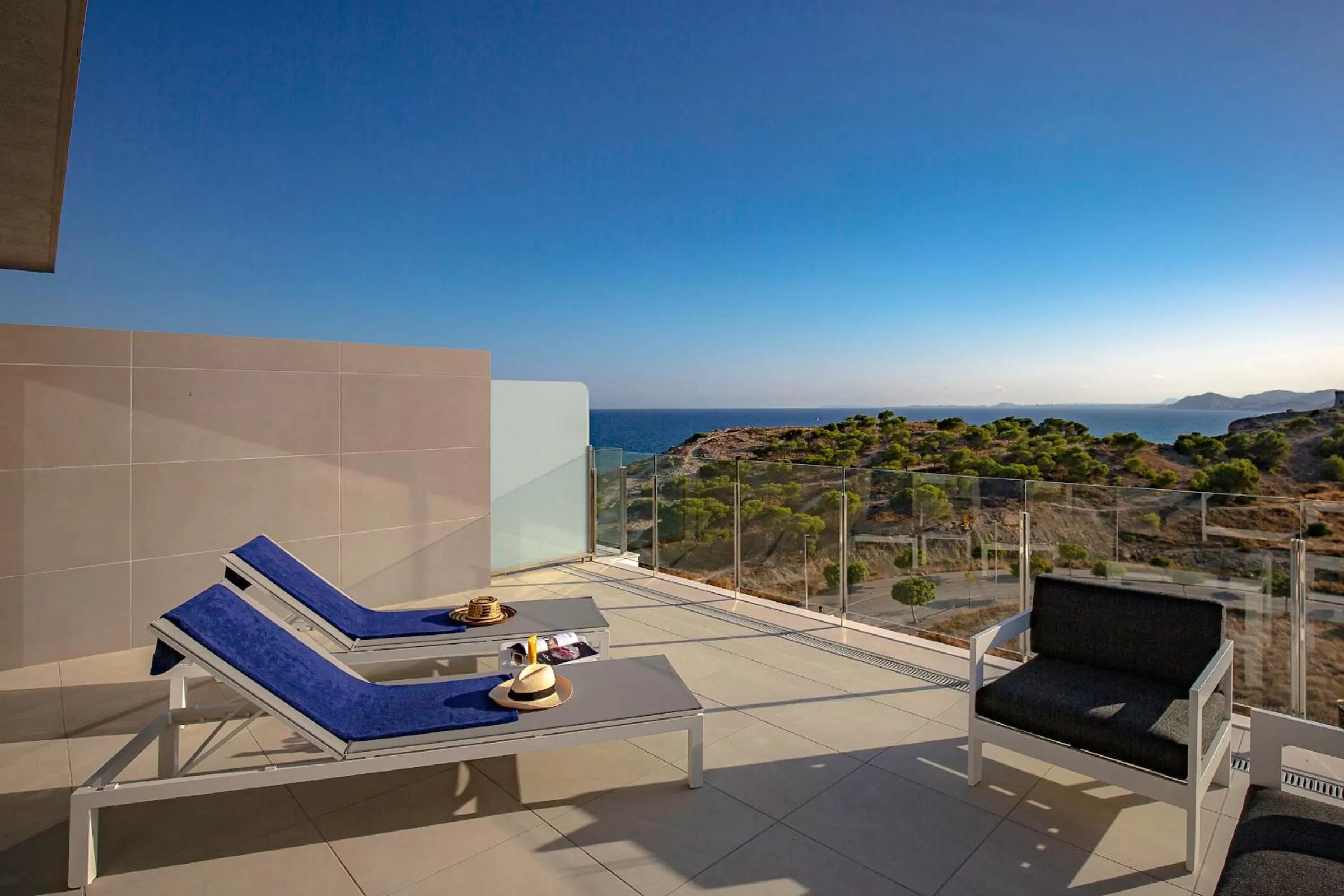 Balcony/Terrace in Blue Line Apartment Hotel - Be Line Group