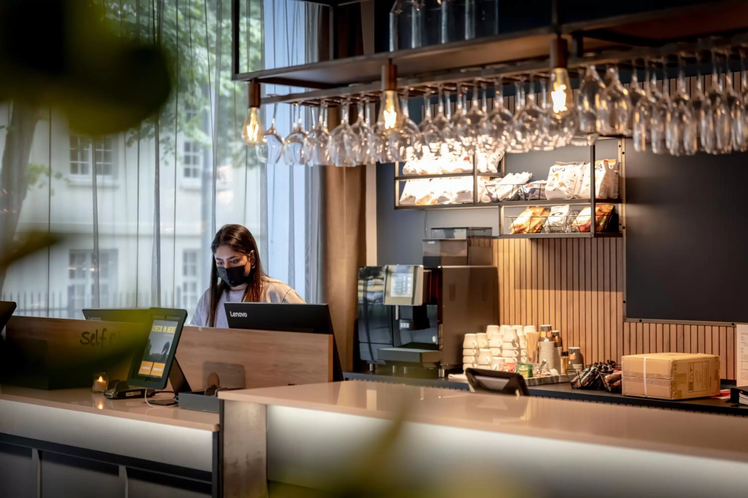 Lobby or reception in Comfort Hotel Børsparken