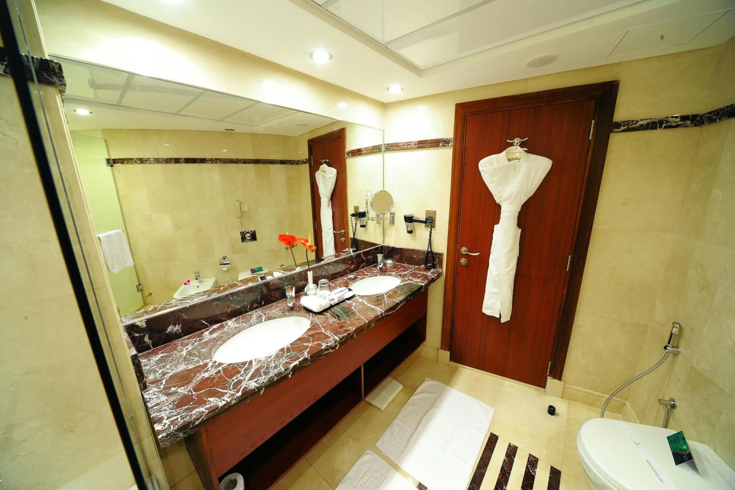 Shower in Monaco Hotel