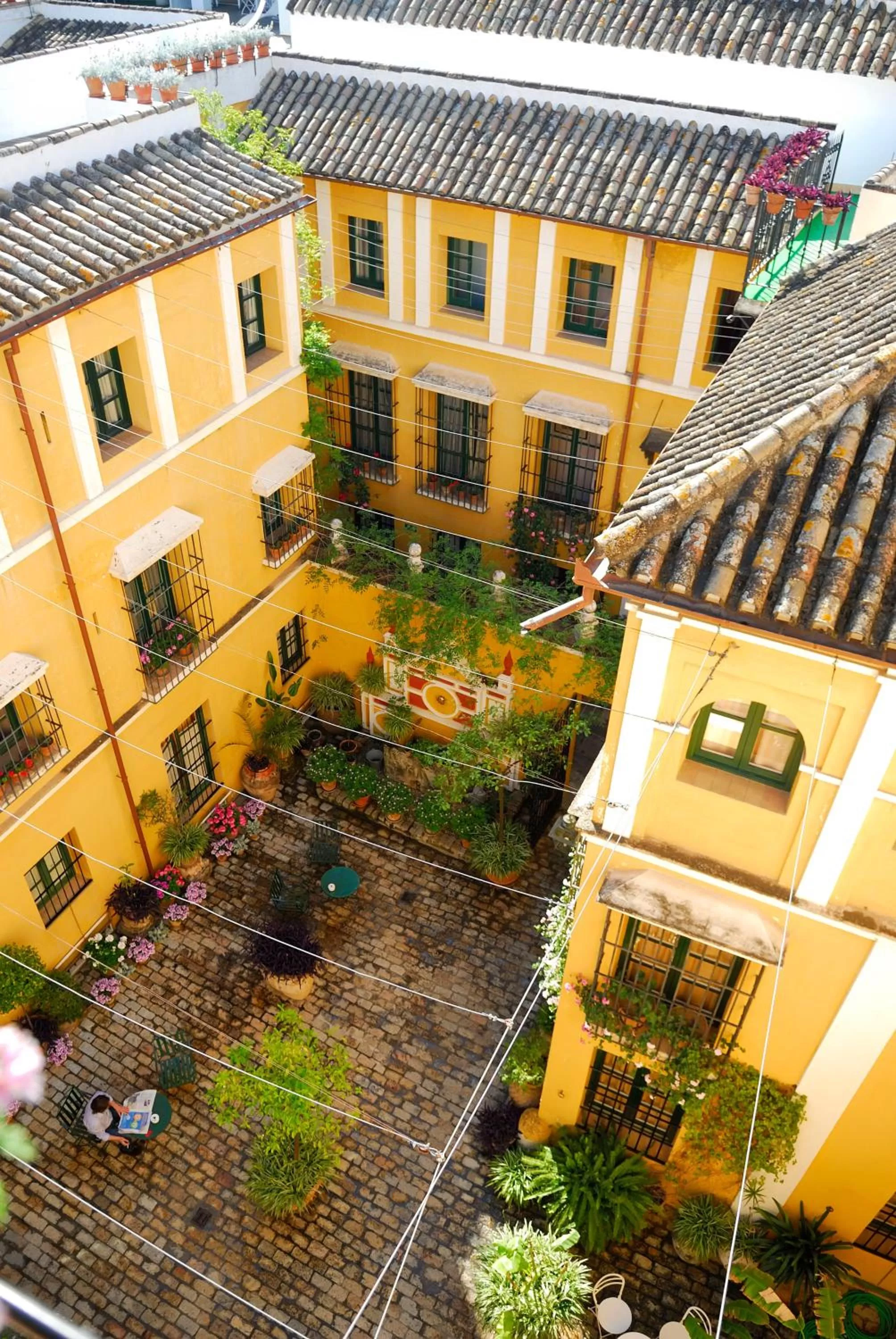 Bird's eye view in Hotel Las Casas de la Judería