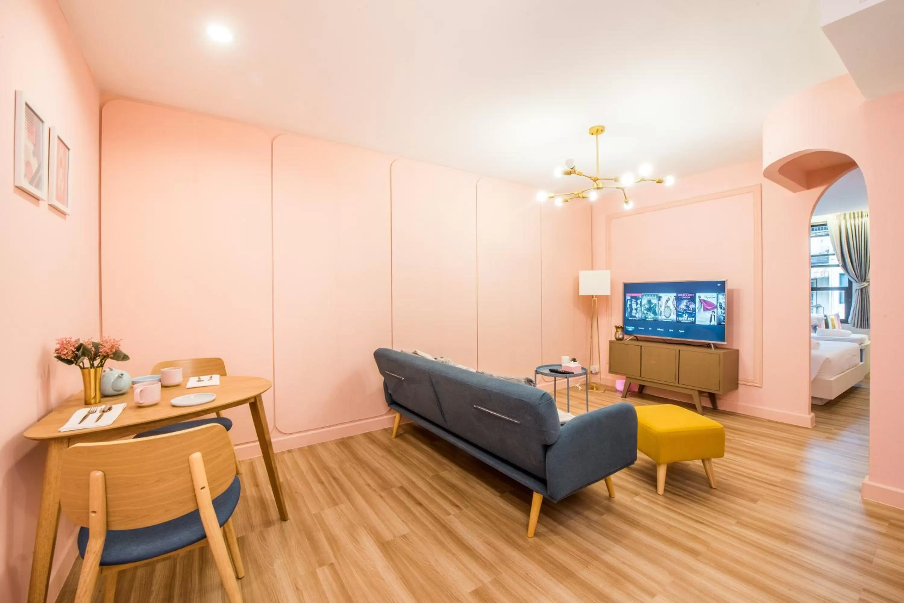 Living room, Seating Area in Nimit Boutique Hotel