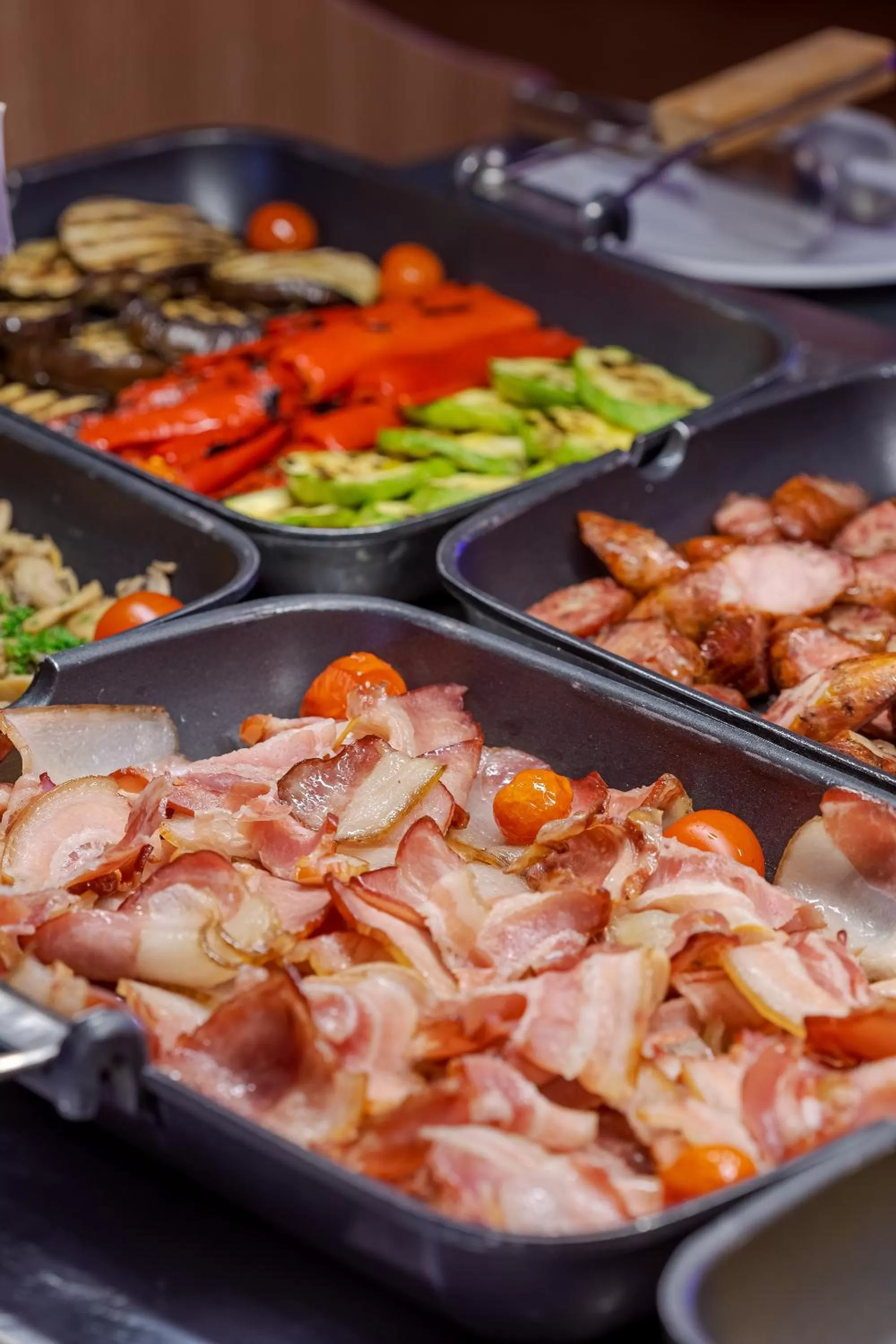 Buffet breakfast in RIN Airport Hotel