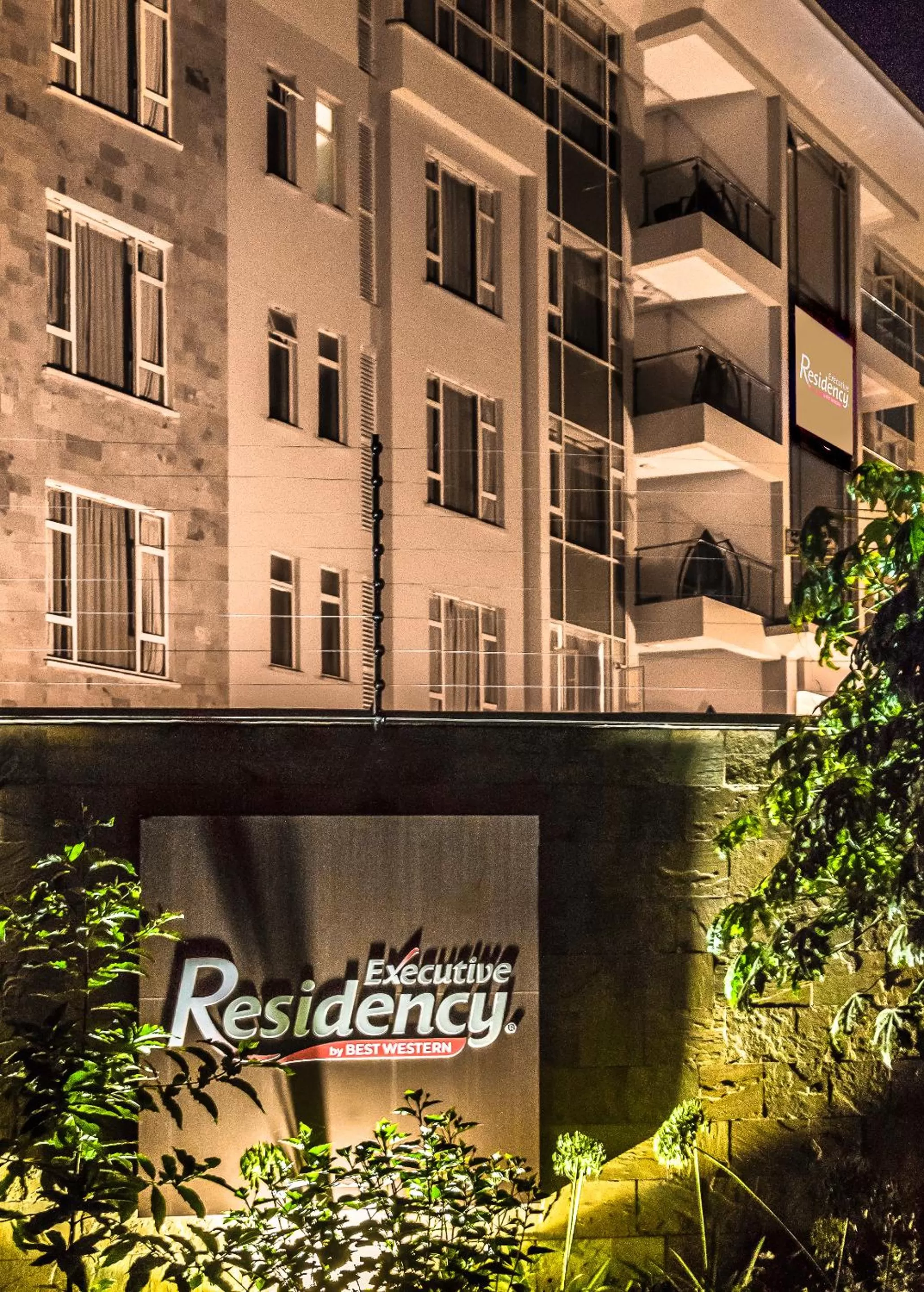 Property building in Executive Residency by Best Western Nairobi