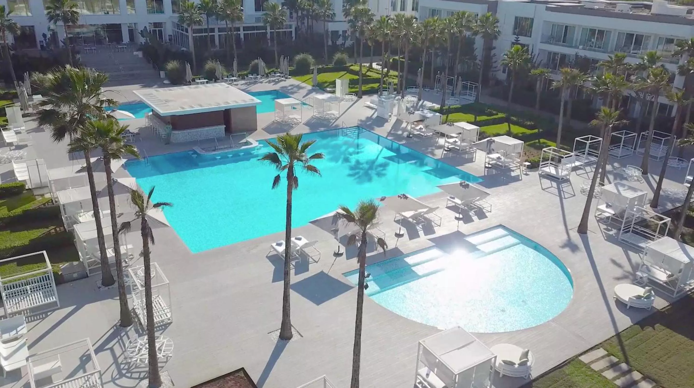 Bird's eye view in Vichy Célestins Spa Hôtel Casablanca
